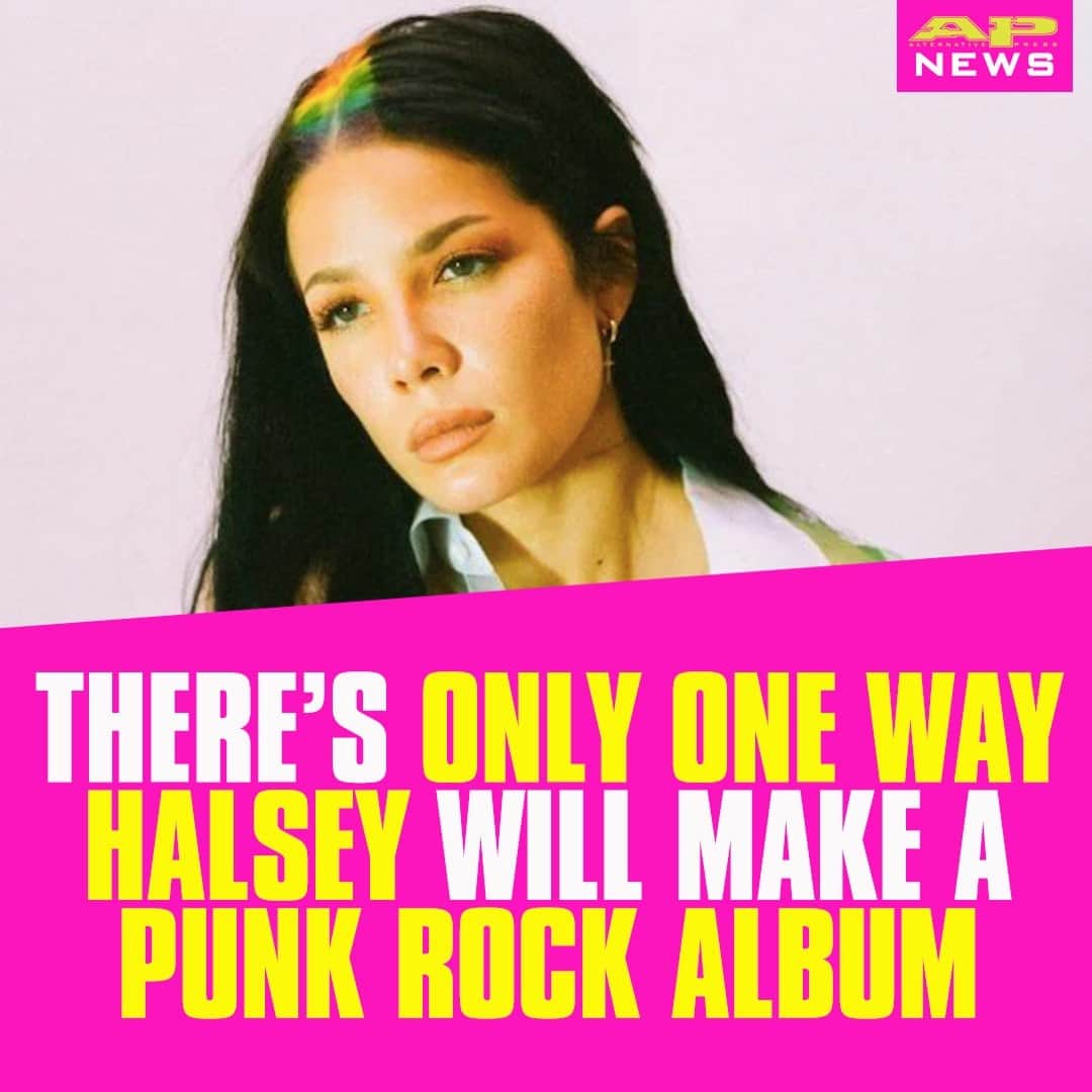 Alternative Pressさんのインスタグラム写真 - (Alternative PressInstagram)「@iamhalsey may have plans to eventually make a punk rock album, but there’s only one way she will do it ⁠ LINK IN BIO⁠ .⁠ .⁠ .⁠ #halsey #halseypunkalbum #halseypunk #punk #punkmusic #punkrock #punkrockmusic #altpress #alternativepress」11月11日 7時01分 - altpress