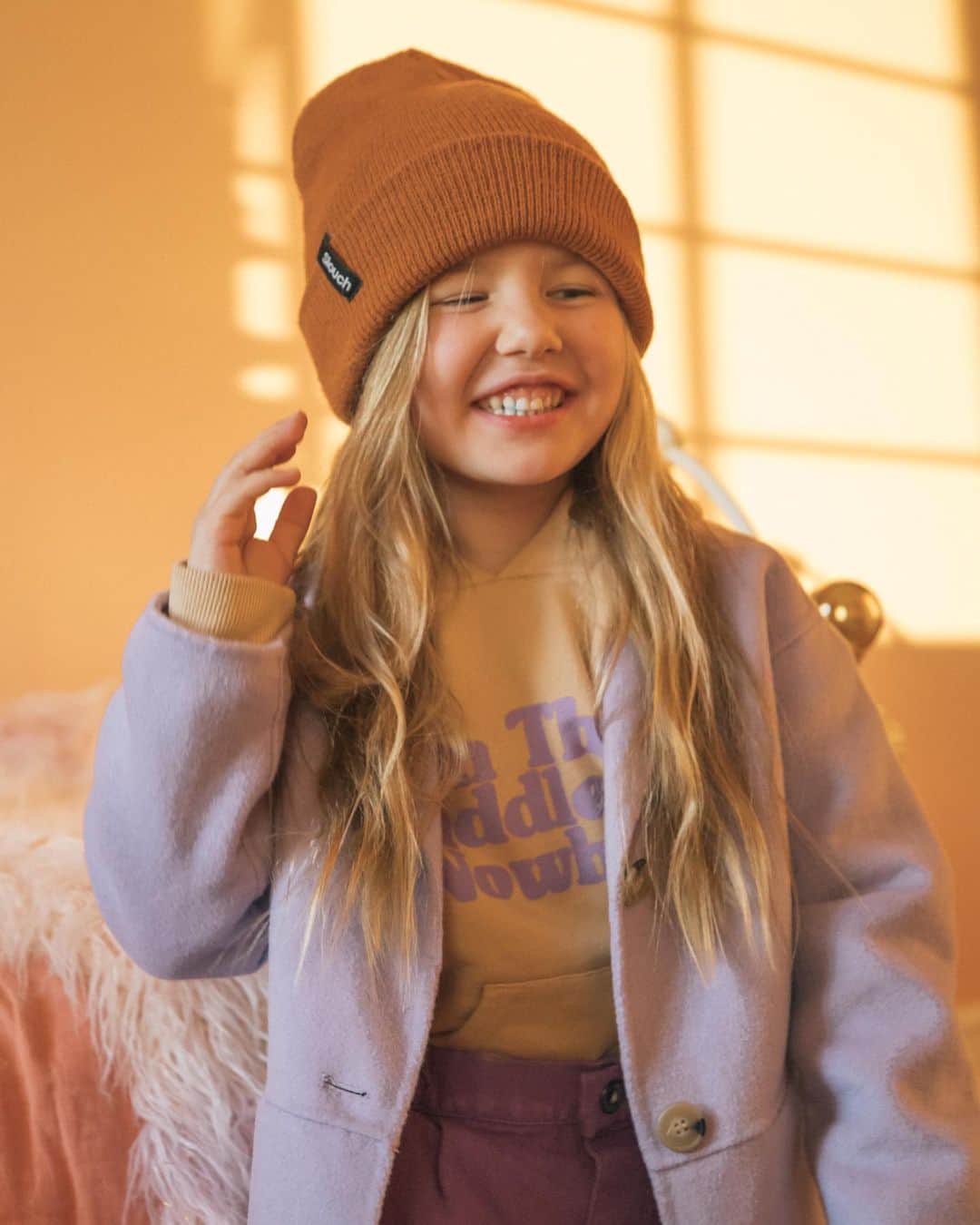 Amber Fillerup Clarkさんのインスタグラム写真 - (Amber Fillerup ClarkInstagram)「Trend style report from Rosie Belle... purple is in 💜 and this girl turns 5 next week so she would know! Her hoodie is @smallable_store」11月11日 9時23分 - amberfillerup