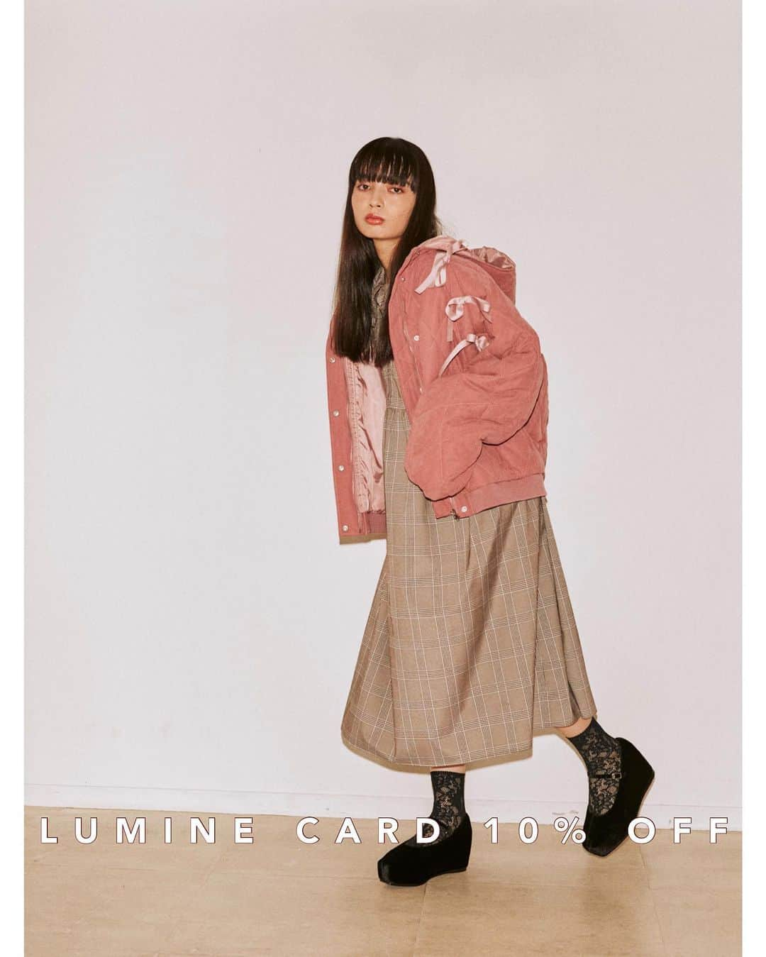 merry jennyさんのインスタグラム写真 - (merry jennyInstagram)「【 lumine card 10% off ! 】 ㅤㅤㅤㅤㅤㅤㅤㅤㅤㅤㅤㅤㅤ 11/16 (mon) まで ㅤㅤㅤㅤㅤㅤㅤㅤㅤㅤㅤㅤㅤ ルミネエスト新宿店・ルミネ池袋店にて ルミネカードのお支払いで 10% off！ ㅤㅤㅤㅤㅤㅤㅤㅤㅤㅤㅤㅤㅤ 11/16 (mon) まで 商品お取り置きも可能です。  ㅤㅤㅤㅤㅤㅤㅤㅤㅤㅤㅤㅤㅤ 特別に期間限定で 人気のアウターとワンピースが "special SET price"に！ ㅤㅤㅤㅤㅤㅤㅤㅤㅤㅤㅤㅤㅤ 期間：11/11 (thu)～11/16 (mon) ㅤㅤㅤㅤㅤㅤㅤㅤㅤㅤㅤㅤㅤ ① outer × one piece ＝ ￥20,000 ② outer × one piece ＝ ￥18,000 ㅤㅤㅤㅤㅤㅤㅤㅤㅤㅤㅤㅤㅤ \\ ワンピースは店内全品対象 // ご来店お待ちしております❤︎ ㅤㅤㅤㅤㅤㅤㅤㅤㅤㅤㅤㅤㅤ ㅤㅤㅤㅤㅤㅤㅤㅤㅤㅤㅤㅤㅤ #merryjenny #メリージェニー  #2020aw #winter #surrealism  #ルミネエスト新宿 #ルミネ池袋店 #ルミ10」11月11日 9時40分 - merryjenny_instagram