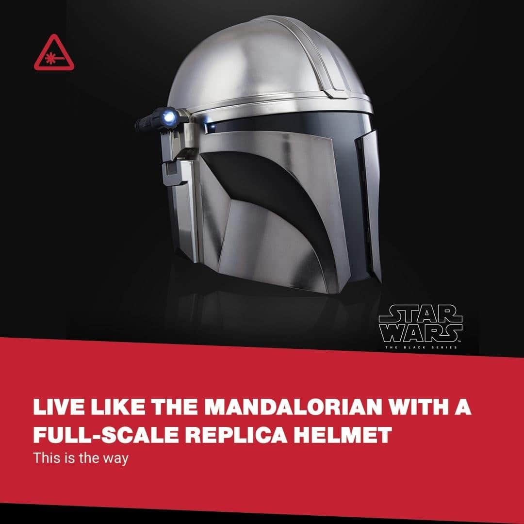 クリス・ハードウィックさんのインスタグラム写真 - (クリス・ハードウィックInstagram)「Hasbro’s new 1:1 scale replica of Din Djarin’s helmet is the way to easy The Mandalorian cosplay.⁠ link in bio」11月11日 10時01分 - nerdist