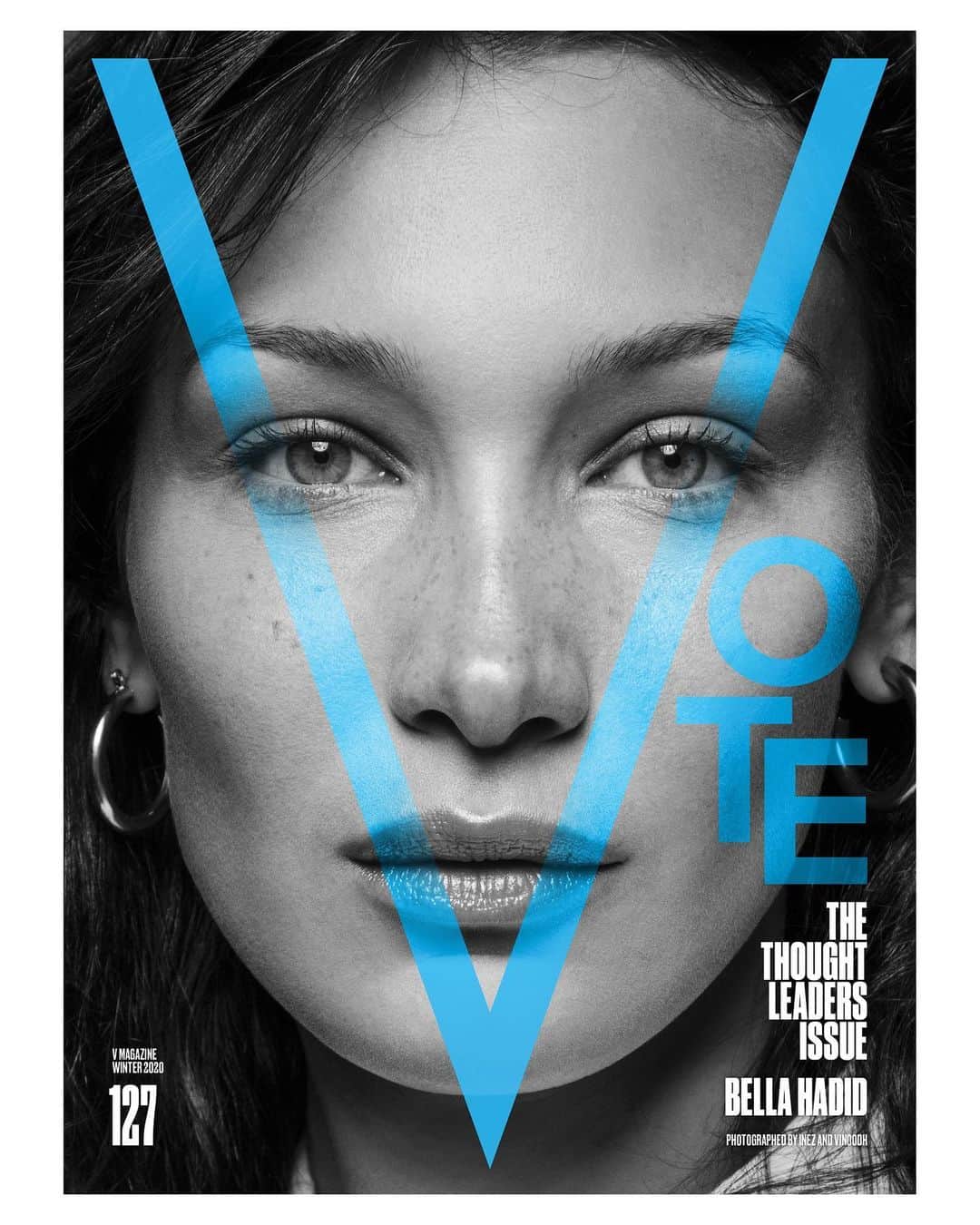 V Magazineさんのインスタグラム写真 - (V MagazineInstagram)「Here’s a behind-the-scenes look at the making of @bellahadid’s cover for V127: The Thought Leaders Issue, captured by photography duo @inezandvinoodh! ✨  In this special issue of V, which captures an important moment in our country’s history, Bella spoke candidly about social justice and having those uncomfortable conversations with those around you, saying “It’s about the greater good, always, whether it shows short-term or long-term effects. There will always be opposing views, [but] keep going!”  Let our thought leaders remind you that the journey to democracy continues every single day! 🇺🇸  If you haven’t picked up your copy of V127, what are you waiting for! Head to the link in bio to order your issue before they sell out! — Photography by @inezandvinoodh Interview by @overlyopinionatedblackperson Casting by @itboygregk  Bella wears @diormakeup」11月11日 22時18分 - vmagazine