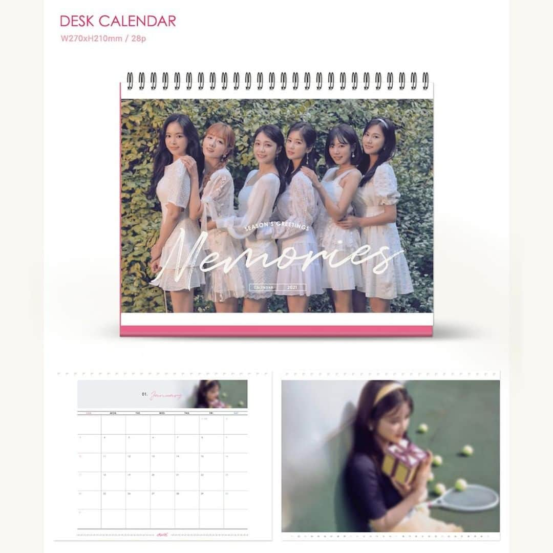 Apinkさんのインスタグラム写真 - (ApinkInstagram)「[#에이핑크] 2021 Apink 시즌그리팅 (SEASON'S GREETINGS) [Memories] 상세 팩샷 공개! 자세한 사항은 이미지를 통해 확인해 주세요😊 PANDA🐼 여러분의 많은 관심과 사랑 부탁드립니다💕  예약 판매: 11월 13일 11AM  #Apink #시즌그리팅 #Memories #너도_나와_같은_맘이길_바래_매일이」11月11日 14時00分 - official.apink2011