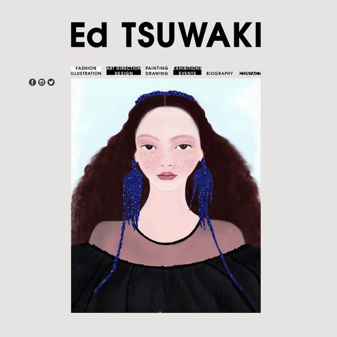 エドツワキさんのインスタグラム写真 - (エドツワキInstagram)「eeeeed.com #pleaselook #edtsuwaki」11月11日 14時05分 - ed_tsuwaki