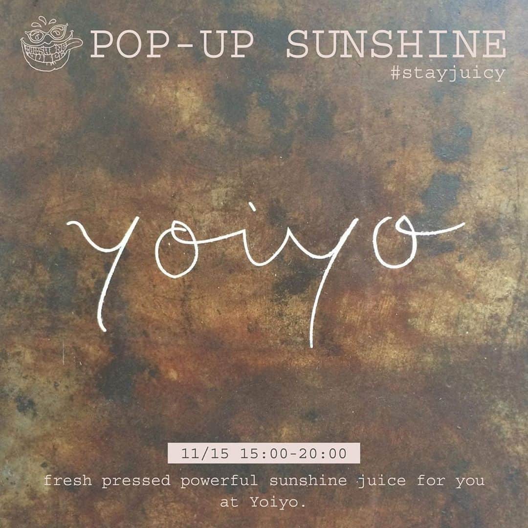 Sunshine Juiceのインスタグラム