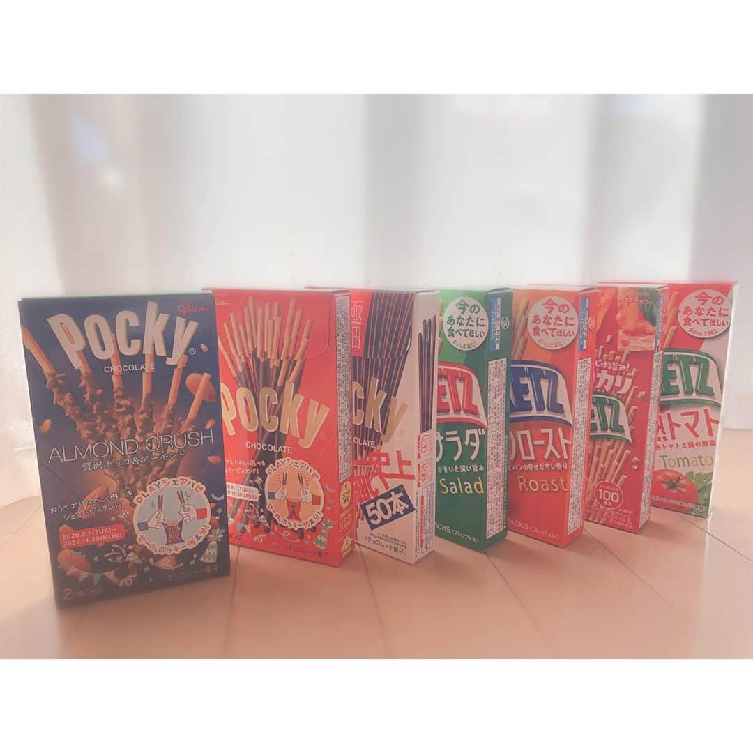 山邊歩夢さんのインスタグラム写真 - (山邊歩夢Instagram)「🍫🥨🧈 * * どの子派？ * * #ポッキーアンドプリッツの日 #シェアハピ #ポッキーの日 #ポッキー #pocky #プリッツの日 #プリッツ #pretz #グリコ」11月11日 16時06分 - ayuyamabe_official