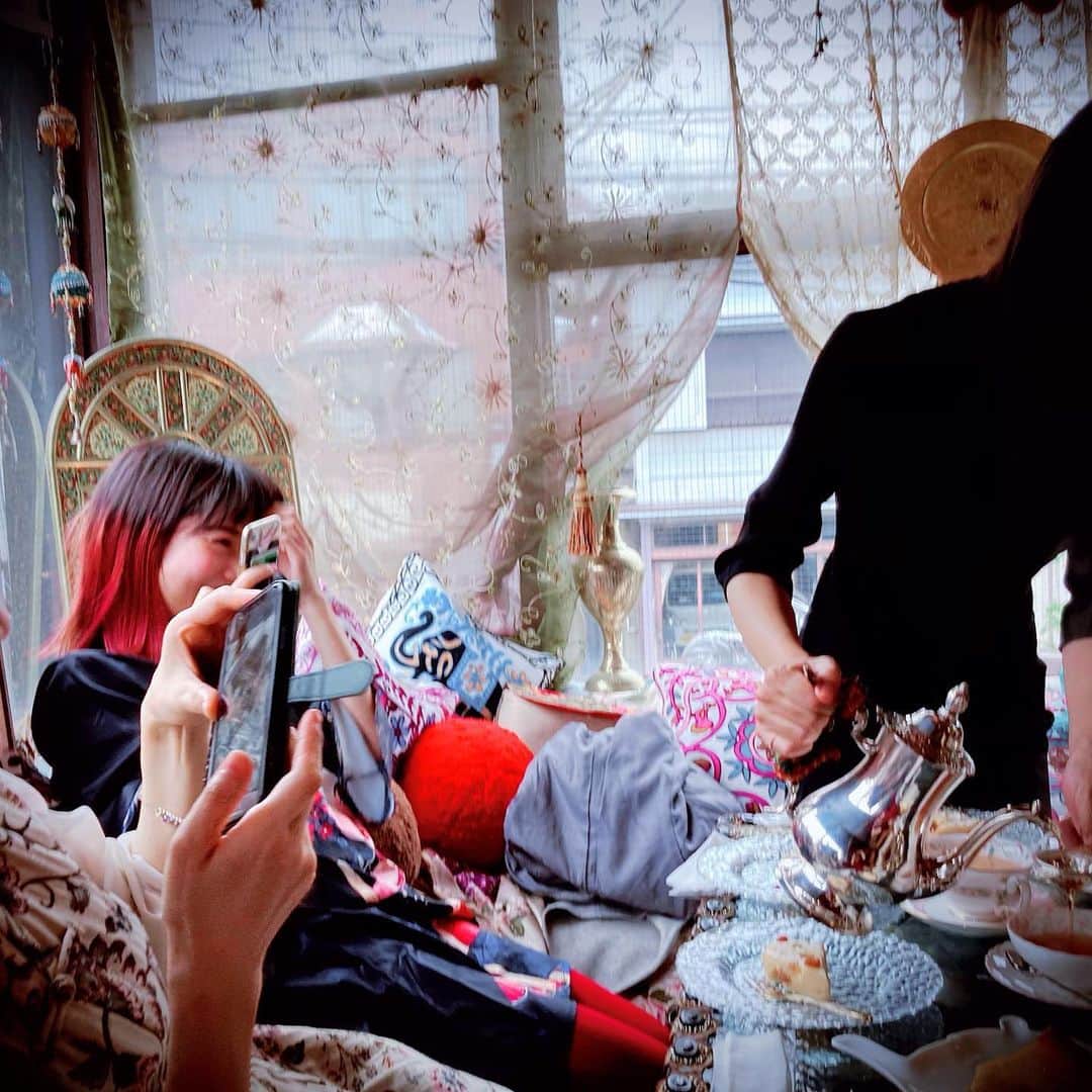 南川朱生さんのインスタグラム写真 - (南川朱生Instagram)「🐼🎋 #民族楽器女子会」11月11日 16時17分 - pianonymous404
