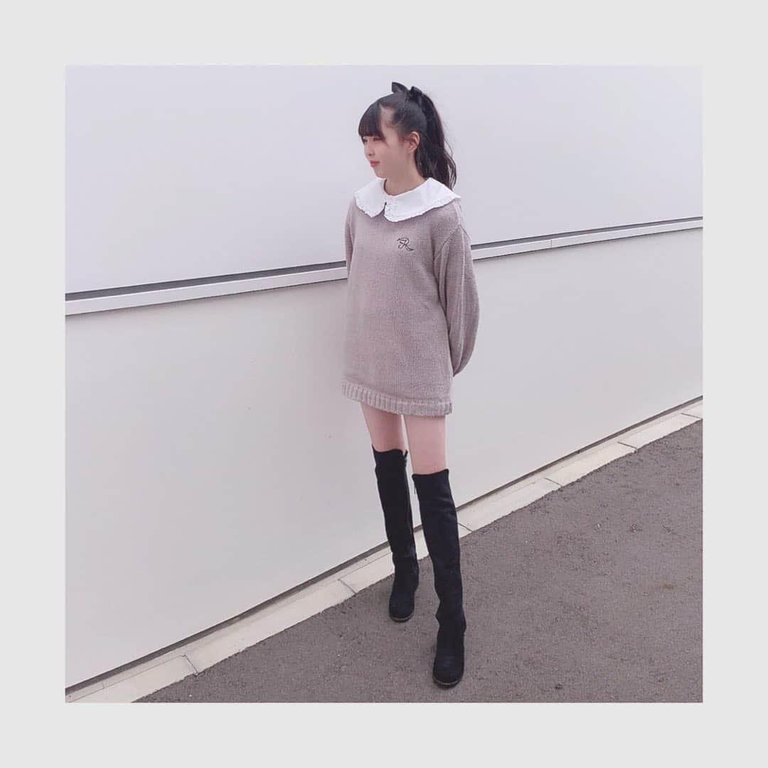 鈴木愛菜さんのインスタグラム写真 - (鈴木愛菜Instagram)「トーク会の洋服♡  #bubblestokyo #ポニーテール」11月11日 23時01分 - _enatan0109_