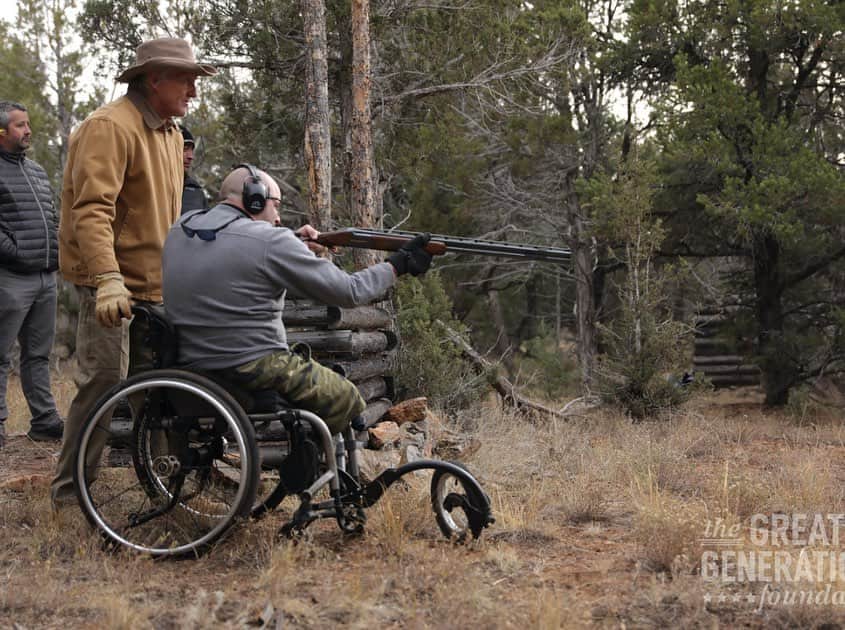 グレグ・ノーマンさんのインスタグラム写真 - (グレグ・ノーマンInstagram)「No words can explain the four days I spent on my ranch in October with incredible veterans from five generations of combat - WWII (alas they could not attend due to COVID), Korea, Vietnam, Gulf War, Afghan, and Iraq. Veterans represented the Air Force, Navy, Marines, Army, and Navy Seals brought together by @greatestgenerationsfoundation.  ⁣  I was honored as they released their inner demons, thoughts, and memories in front of me. It was powerful, revealing, gut-wrenching, tearful, heavy, and penetrated my soul. They are full of pain, tortured and have been mainly forgotten and isolated to some degree. The majority of the civilized world has no comprehension of what many of these heroes are going through. ⁣  ⁣ I took one out last night (Marine), and he harvested his first elk. I cannot explain what it meant to both of us. Another, (Seal) shot a gun for the first time in 40 yrs. and told me it was so cathartic, but also dug up the past. I  admired him for even doing it. I, of all people, was a shooting coach for a Navy Seal. The appreciation he shared with me is indescribable—just one small step closer for him to having freedom within.⁣  ⁣ To fulfill a dream to a double amputee (legs) with half an arm to ride a horse was a mission my ranch hands and I accepted. We crafted a special saddle with support and straps, and away he went on Chester, our mule. When he arrived, I knew he  felt like he did not belong - wheelchair-bound on a ranch in the Rocky Mountains - obviously uncertain if he could engage with any ranch activities. When I saw the smile on his face as he rode Chester, and the joy he got from shooting sporting clays and activities, made all our efforts so meaningful. Another box checked on the battle within for a hero. ⁣  ⁣ Then there was Grady/Bill/James/Pam/Rena/Chris, all embracing the experiences 7L delivered like golfing, fishing, hunting, sporting clays, long-range rifle shooting, ATV's, and horseback riding. Their words, thoughts, memories, and pain expressed are etched on my heart and will remain with me.⁣」11月11日 23時00分 - shark_gregnorman
