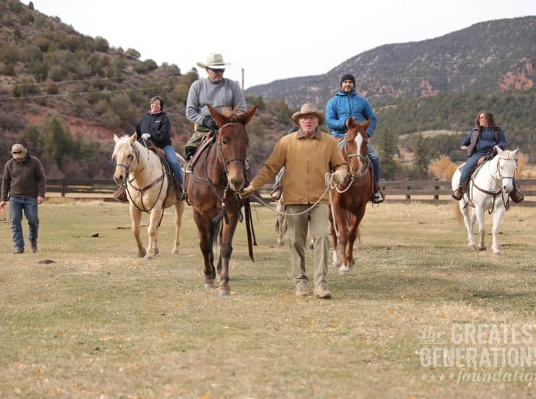 グレグ・ノーマンさんのインスタグラム写真 - (グレグ・ノーマンInstagram)「No words can explain the four days I spent on my ranch in October with incredible veterans from five generations of combat - WWII (alas they could not attend due to COVID), Korea, Vietnam, Gulf War, Afghan, and Iraq. Veterans represented the Air Force, Navy, Marines, Army, and Navy Seals brought together by @greatestgenerationsfoundation.  ⁣  I was honored as they released their inner demons, thoughts, and memories in front of me. It was powerful, revealing, gut-wrenching, tearful, heavy, and penetrated my soul. They are full of pain, tortured and have been mainly forgotten and isolated to some degree. The majority of the civilized world has no comprehension of what many of these heroes are going through. ⁣  ⁣ I took one out last night (Marine), and he harvested his first elk. I cannot explain what it meant to both of us. Another, (Seal) shot a gun for the first time in 40 yrs. and told me it was so cathartic, but also dug up the past. I  admired him for even doing it. I, of all people, was a shooting coach for a Navy Seal. The appreciation he shared with me is indescribable—just one small step closer for him to having freedom within.⁣  ⁣ To fulfill a dream to a double amputee (legs) with half an arm to ride a horse was a mission my ranch hands and I accepted. We crafted a special saddle with support and straps, and away he went on Chester, our mule. When he arrived, I knew he  felt like he did not belong - wheelchair-bound on a ranch in the Rocky Mountains - obviously uncertain if he could engage with any ranch activities. When I saw the smile on his face as he rode Chester, and the joy he got from shooting sporting clays and activities, made all our efforts so meaningful. Another box checked on the battle within for a hero. ⁣  ⁣ Then there was Grady/Bill/James/Pam/Rena/Chris, all embracing the experiences 7L delivered like golfing, fishing, hunting, sporting clays, long-range rifle shooting, ATV's, and horseback riding. Their words, thoughts, memories, and pain expressed are etched on my heart and will remain with me.⁣」11月11日 23時00分 - shark_gregnorman