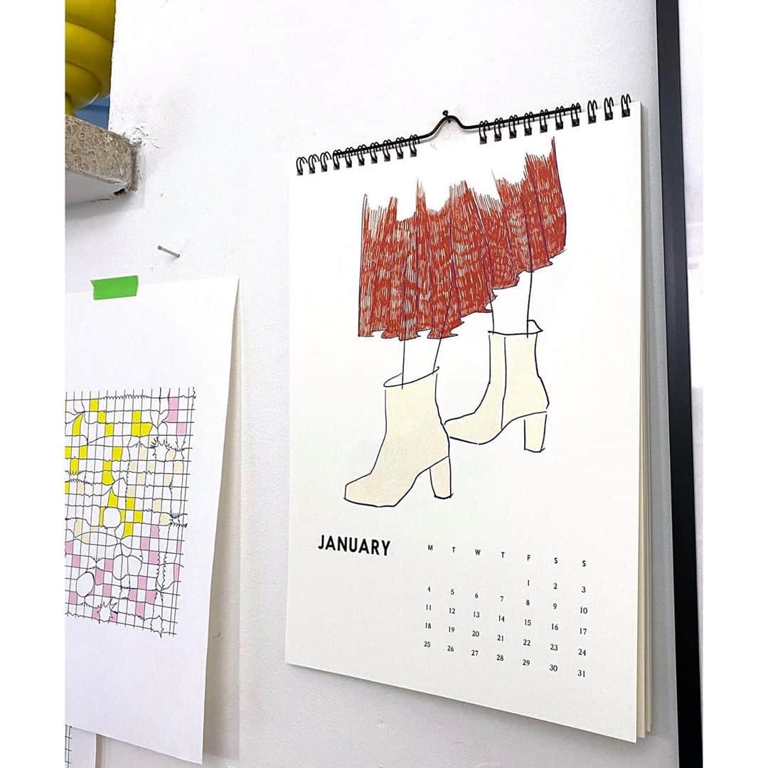 テーリポルキのインスタグラム：「A year of shoes 2021 wall calendar is here ❣️   Our successful collaboration together with @hannaanonen continues when she illustrated a whole year of shoes for us. The wall calendar 2021 is a very beautiful gift for every shoe lover around the world. Available now both online terhipolkki.com and in our store ❤️  #TERHIPÖLKKI #terhipölkkistore #finnishdesign #hannaanonen #collaboration #calendar #supportyourlocal」