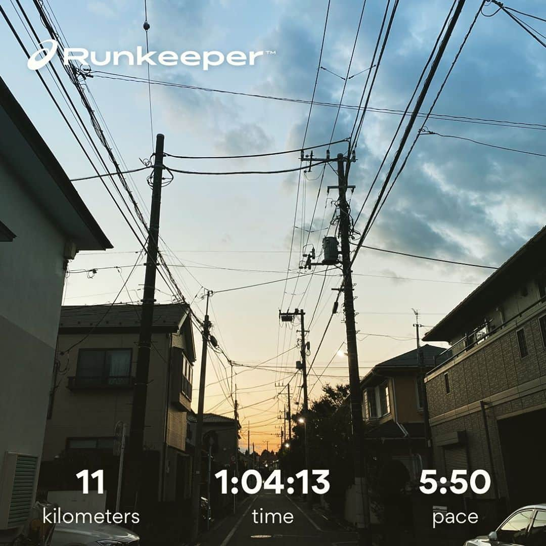 柴田聡さんのインスタグラム写真 - (柴田聡Instagram)「ポッキーの日RUN♪ #近ジョッグ #ポッキーの日 #11月11日 #11km #ハシリマスタグラム」11月11日 18時21分 - satorushiba