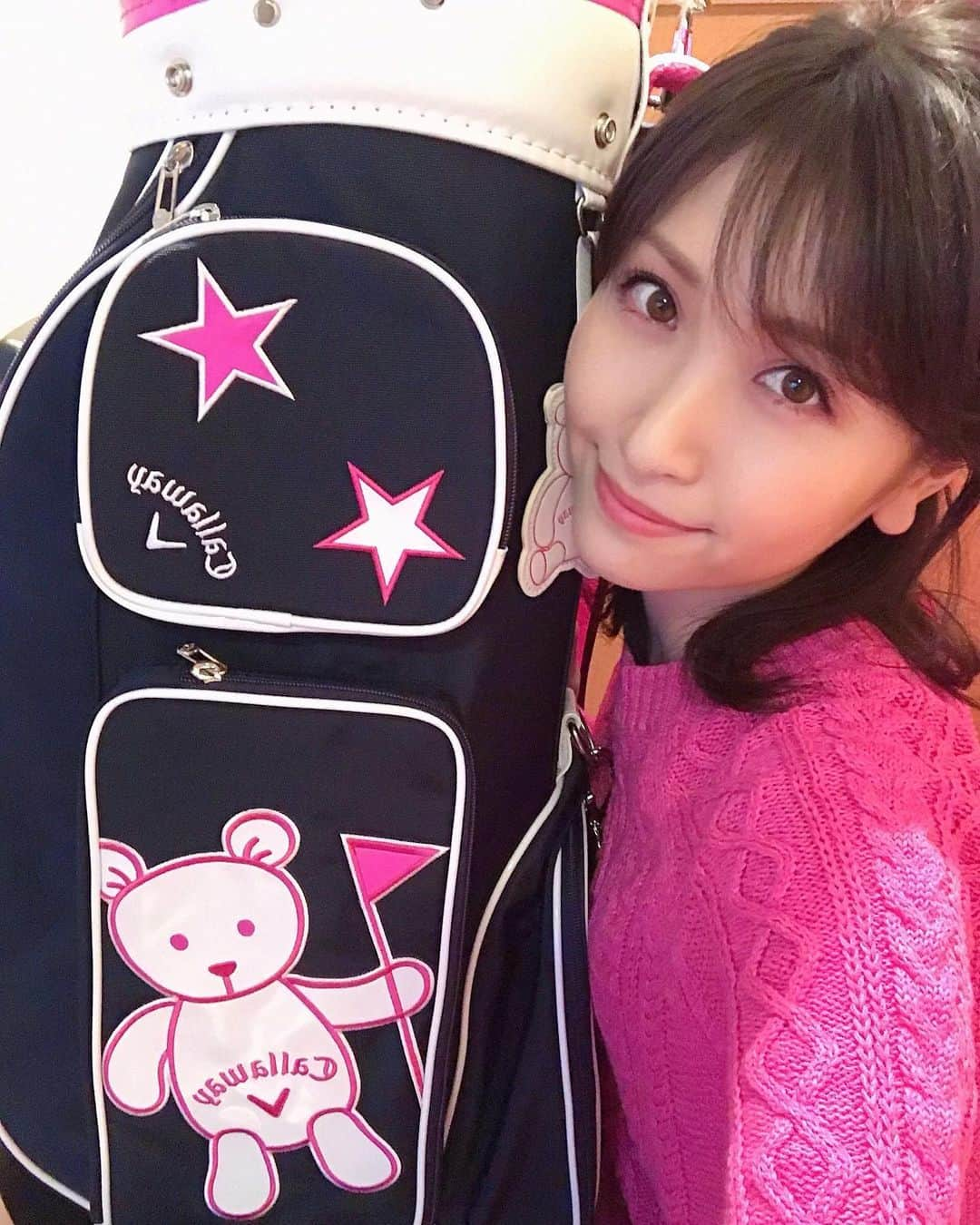 横山ルリカさんのインスタグラム写真 - (横山ルリカInstagram)「. 待ってたよ〜🐻💓 . #キャロウェイ #callawaygolf  #💓💓💓」11月11日 18時56分 - rurika_yokoyama_official