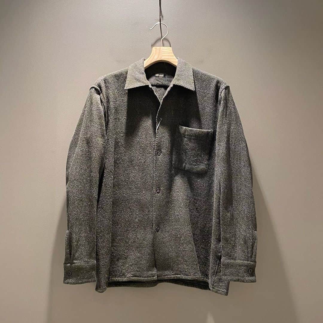 のインスタグラム：「＜COMOLI＞ Mens Wool Check Open Collar Shirt ¥48,000+TAX Item No.11-11-6563 BEAMS JAPAN 2F ☎︎03-5368-7317 @beams_japan #comoli #beams #beamsjapan #beamsjapan2nd Instagram for New Arrivals Blog for Recommended Items」