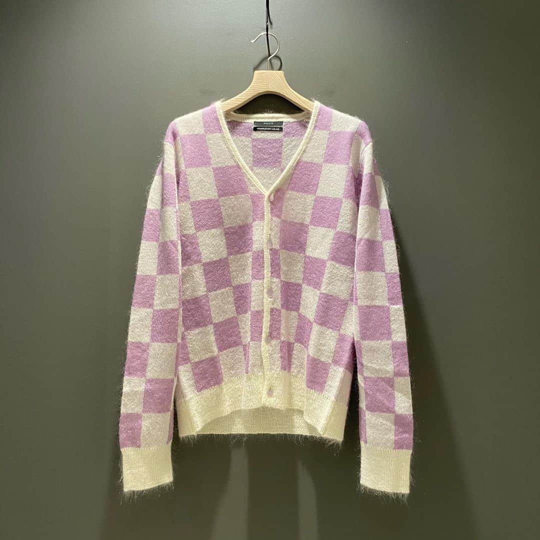 のインスタグラム：「＜UNUSED＞ Mens Checkered Flag Cardigan ¥35,000+TAX Item No.11-15-1429 BEAMS JAPAN 2F ☎︎03-5368-7317 @beams_japan #unused #beams #beamsjapan #beamsjapan2nd Instagram for New Arrivals Blog for Recommended Items」