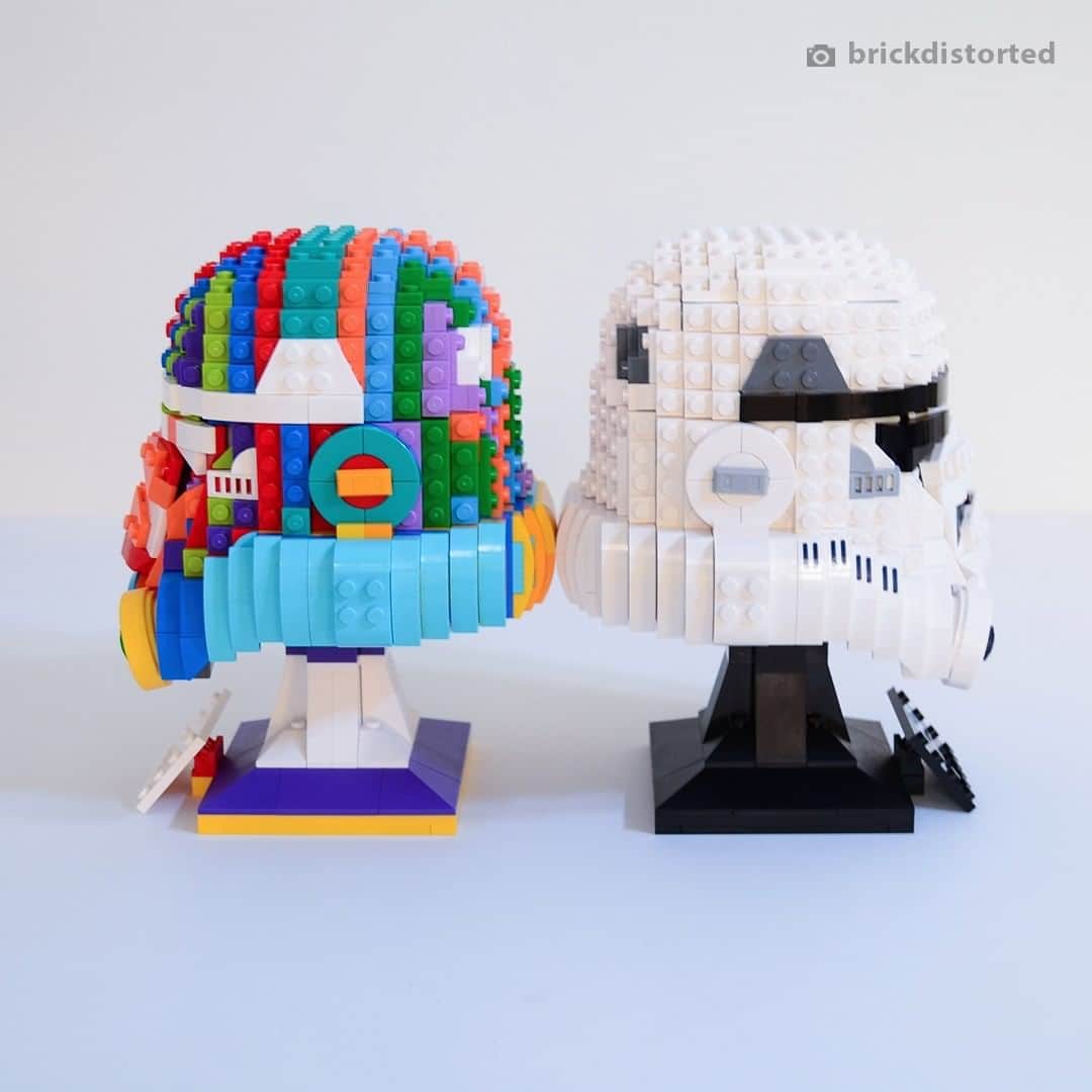 LEGOさんのインスタグラム写真 - (LEGOInstagram)「This rebuilt Stormtrooper helmet is so creative! What sets would you like to see in this style? 😮  📸: @brickdistorted  #LEGO #LEGOStarWars #StarWars」11月11日 21時00分 - lego