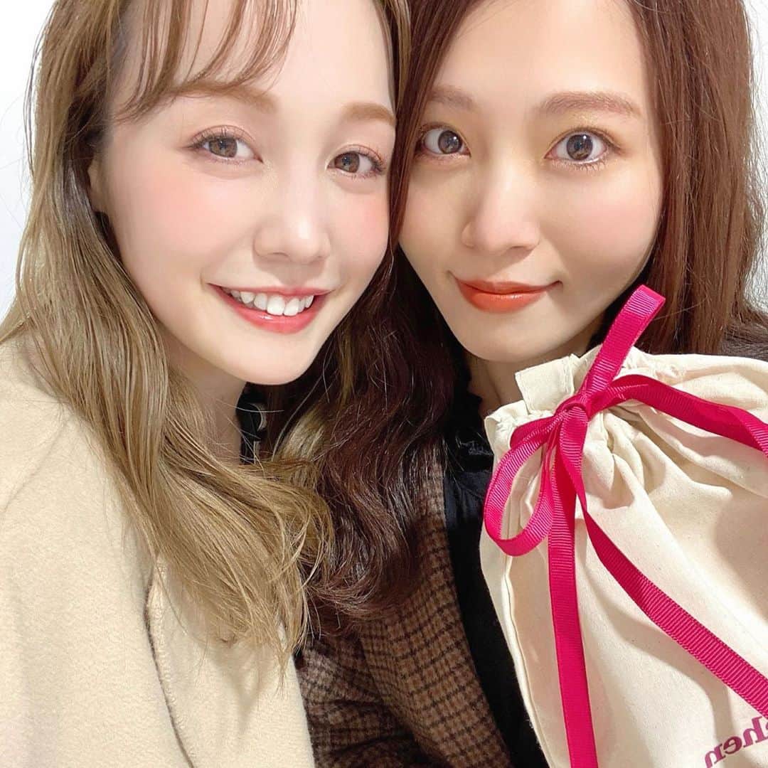 海老原りさのインスタグラム：「久しぶりののぞみん😌💕﻿ ﻿ ﻿ 直接おめでとうって言いたかったから﻿ 会えてうれしかった〜💓﻿ ﻿ ﻿ #friends﻿」
