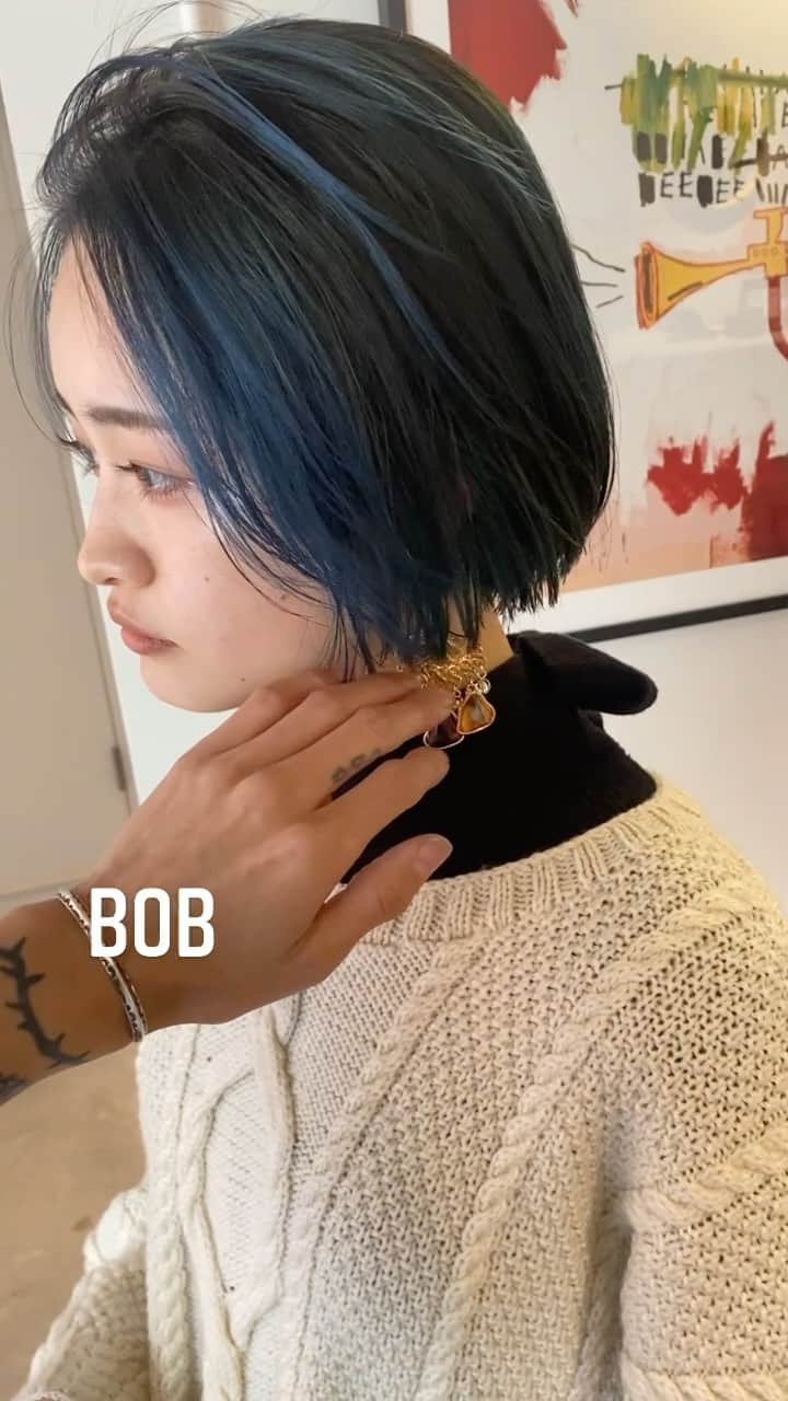 カワシリアツシのインスタグラム：「bobのカット✂︎」