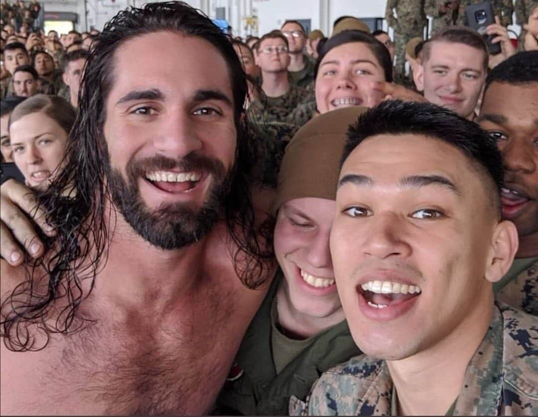 セス・ロリンズさんのインスタグラム写真 - (セス・ロリンズInstagram)「#happyveteransday   Protectors of the realm.」11月12日 8時12分 - wwerollins