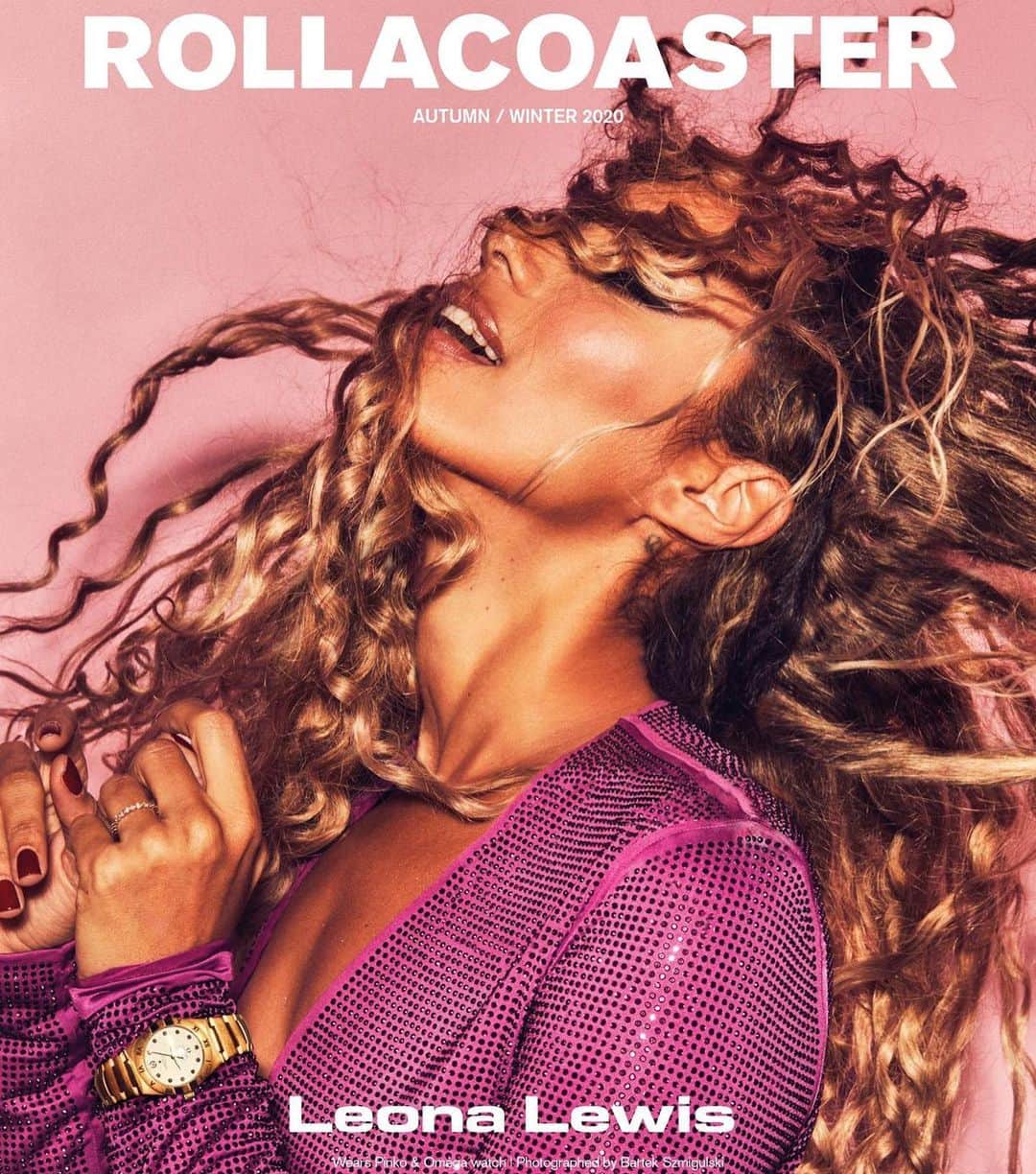 レオナ・ルイスのインスタグラム：「This was so fun 💖 thank u @rollacoaster for letting me and @smiggi play ✨ full article in the bio」