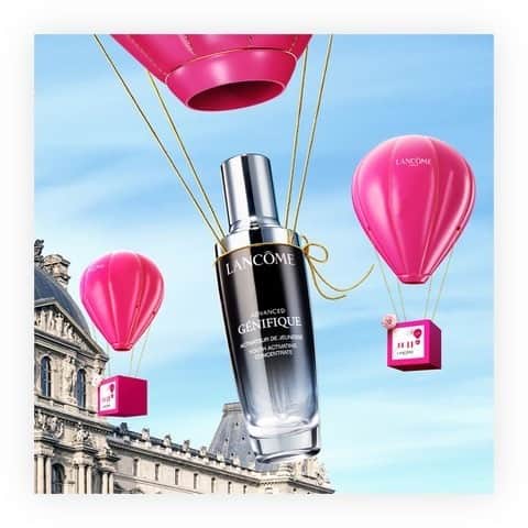 Lancôme Officialさんのインスタグラム写真 - (Lancôme OfficialInstagram)「This is your day. Lancôme is sending a love parcel your way! A bottle of Advanced Génifique to keep your skin radiant, hydrated, smooth, and soft. How much do you love it?  Tap to shop @sephora #Lancome  #SinglesDay」11月12日 6時59分 - lancomeofficial