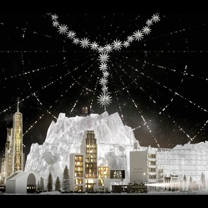 デビッドヤーマンのインスタグラム：「A magical journey to the stars. Dream with us this holiday season. #DavidYurman #LinkInBio」