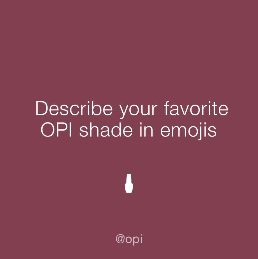 OPIさんのインスタグラム写真 - (OPIInstagram)「😂🐰, ⛰️❄️, or 🍓🍹? Let us know below 👇  #ColorIsTheAnswer #OPIObsessed #Nails #NailSwag #Funny #NailQuote #Meme #NailPolish⁠ #NailTech #Relatable #Mani #Manicure #Color」11月12日 7時30分 - opi