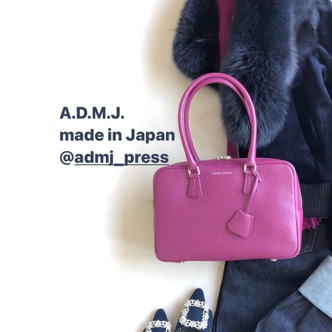 A.D.M.J.co.,Ltdさんのインスタグラム写真 - (A.D.M.J.co.,LtdInstagram)「#admj #admjofficial #bag #madeinjapan #コーデ　#バッグ　#ボストンバッグ」11月12日 7時52分 - admjofficial_bag