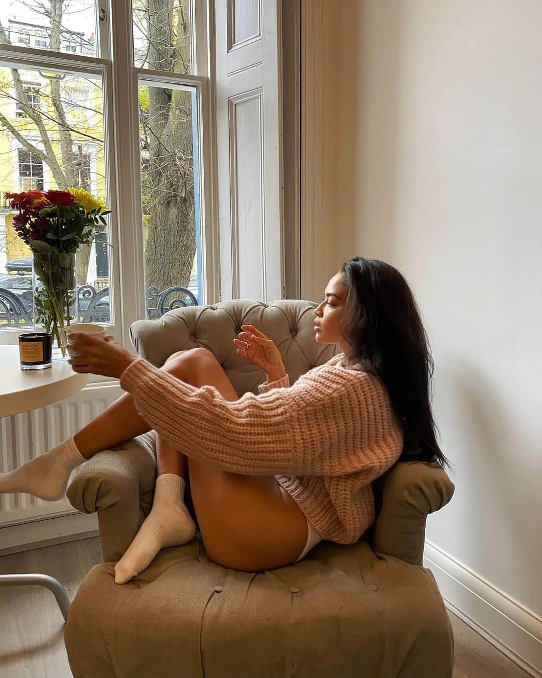 シャニーナ・シャイクのインスタグラム：「Ready to make some MATCHA with me and @candicekumai ? We will chat  beauty + nutrition 🍵 Wellness Wednesdays 12pm EST/ 9am PDT」
