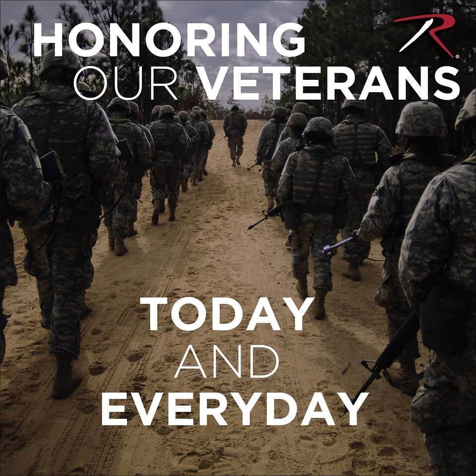 ロスコさんのインスタグラム写真 - (ロスコInstagram)「Today and everyday, we say Thank You. #VeteransDay 🇺🇸」11月11日 23時29分 - rothco_brand