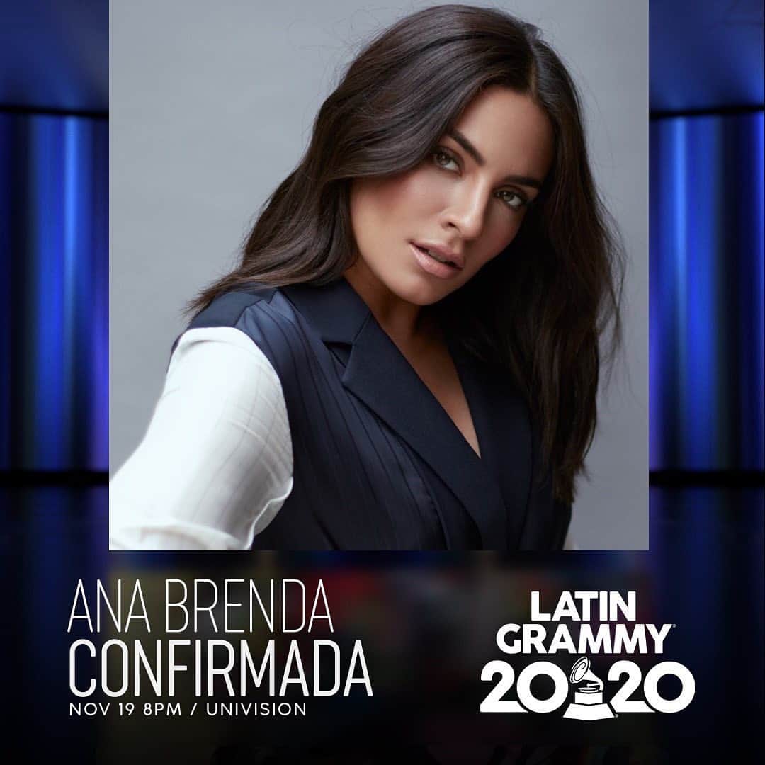 Ana Brenda Contrerasのインスタグラム：「En la carrera de todo artista es un antes y después conducir @latingrammys, me siento completamente honrada y agradecida con la academia @recordingacademy por esta oportunidad . Les aseguro que todos los sueños se cumplen con tenacidad , disciplina y trabajo duro Y claro; con el equipo correcto @3managementmx @trianacasados @bbtalome  gracias ❤️🙏🏼Mamaaaaaa!!! voy a conducir los Grammys!!!! 🥰❇️ /// Grammys here we go! So grateful to the  academy for this amazing opportunity ❤️ @recordingacademy」