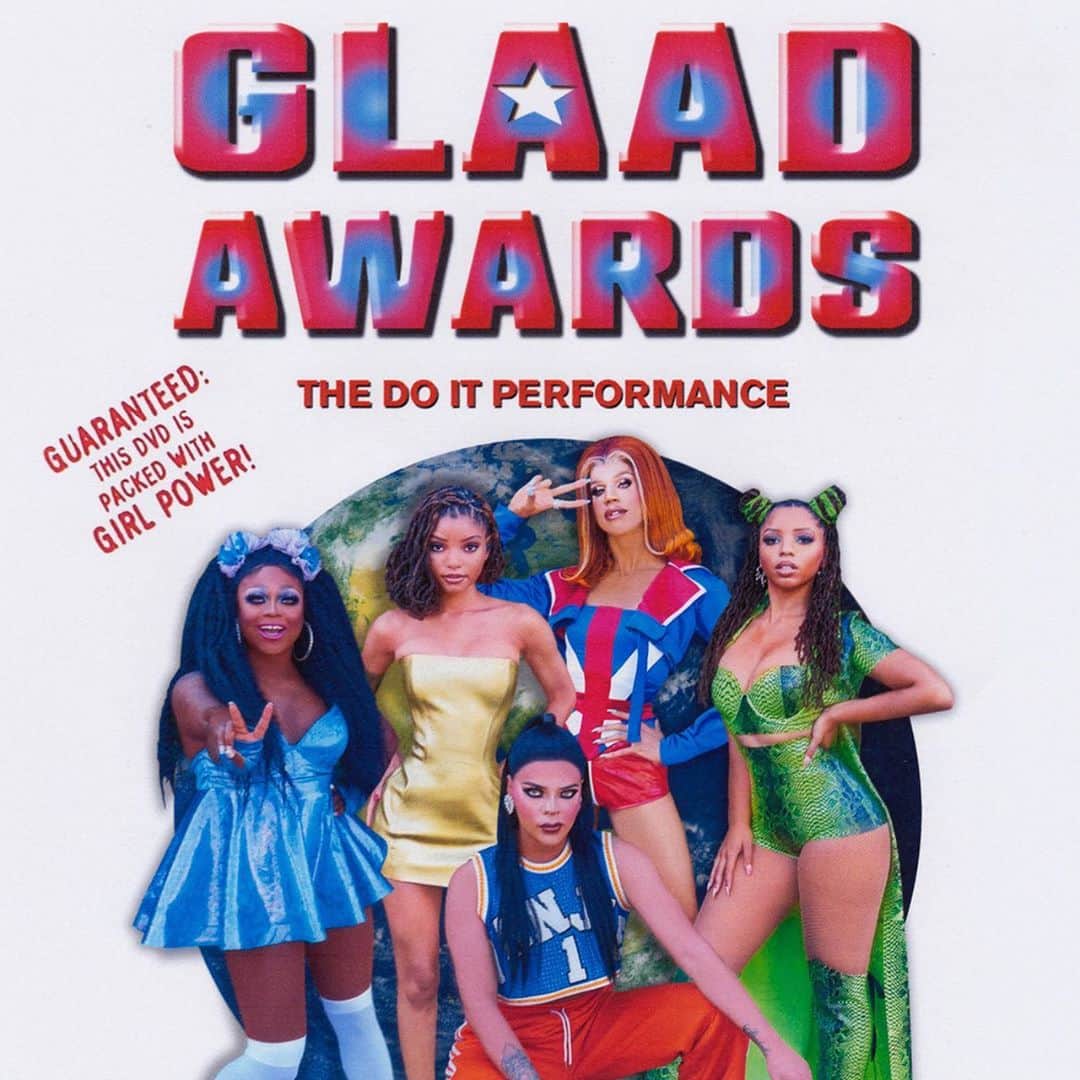アンソニー・ラモスさんのインスタグラム写真 - (アンソニー・ラモスInstagram)「YAAASS! The @chloexhalle performance at the #GLAADawards is nominated for Outstanding Musical Performance at the @worldofwonder Wowie Awards!  This really was a Spice Girls, Drag Race, Chloe x Halle fantasy dream come true!  Swipe➡️ to check out it out and then to vote at the link in my bio!  🌈」11月12日 1時54分 - anthonyramosah