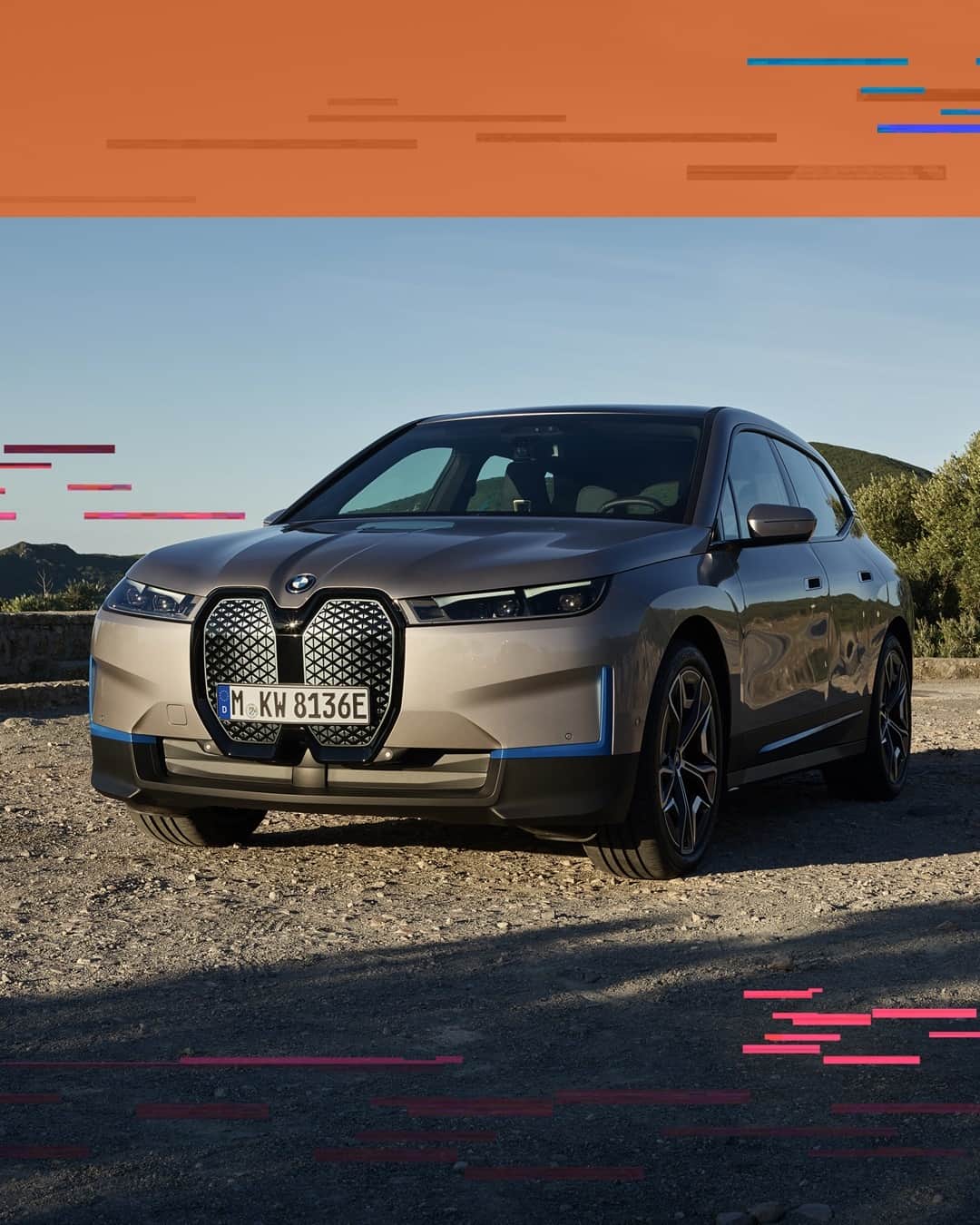 BMWのインスタグラム：「More than an ordinary car.  The first-ever BMW iX. #NEXTGen #THEiX #BornElectric #BMW @BMWi」