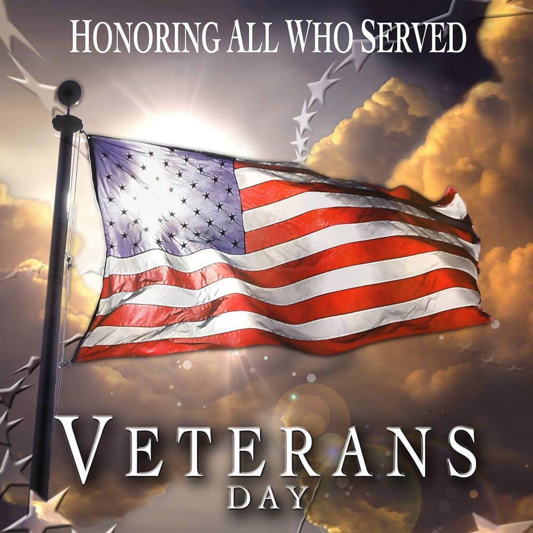 Megadethのインスタグラム：「Today, we honor all our veterans for the sacrifices made, your bravery, and courage to protect our freedom. 🇺🇸 #VeteransDay」