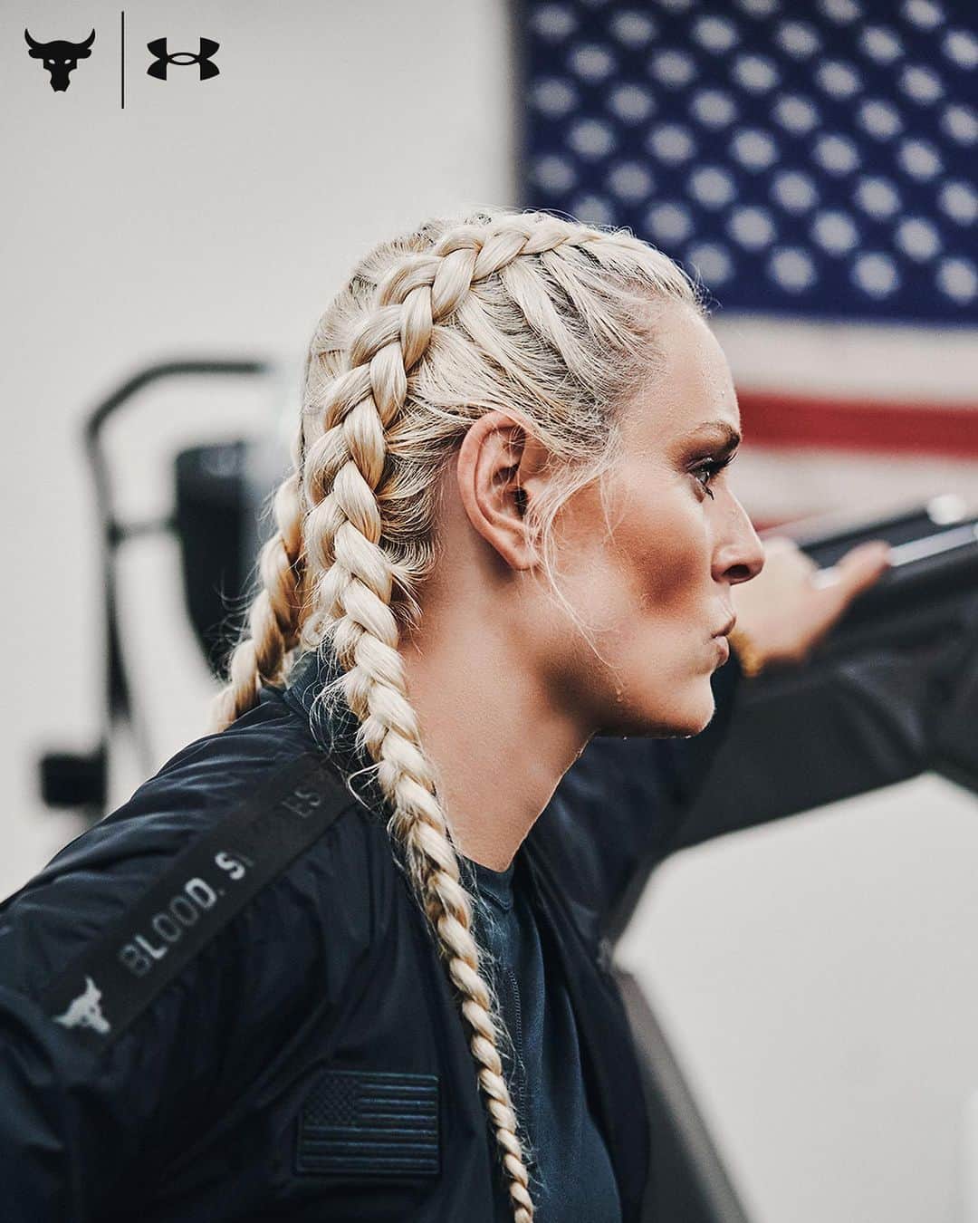 リンゼイ・ボンのインスタグラム：「Thinking of the brave men and women who have proudly served our country today 🙏🏻❤️🇺🇸 To honor our veterans, #ProjectRock and @UnderArmour have launched the new Heroes Collection and partnered with @teamrubicon. Today and everyday thank you to all our Veterans for your sacrifice and service. 🙏🏻」