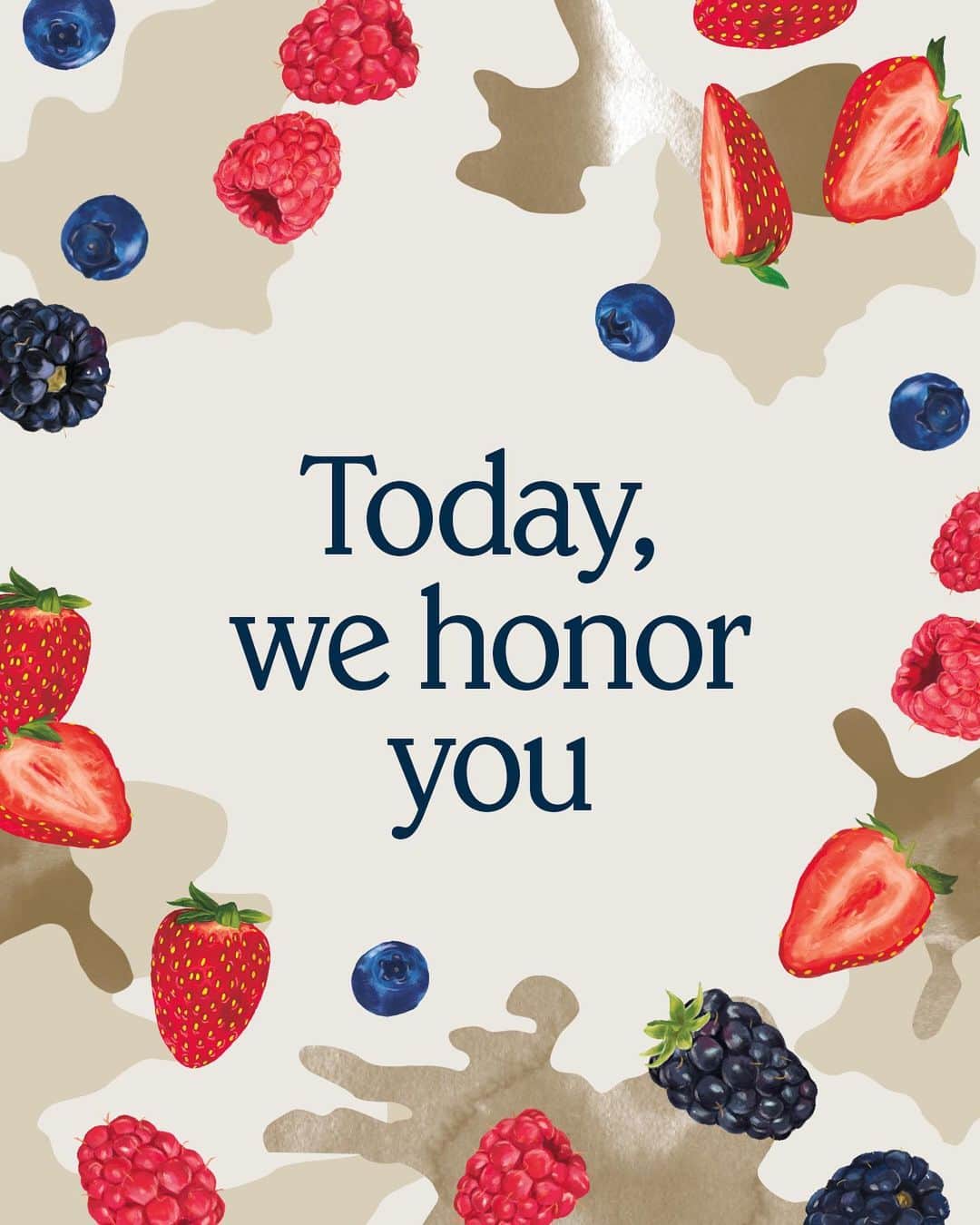 Chobaniのインスタグラム：「For your service, your courage, your dedication—we honor you today. Happy #veteransday 🇺🇸 Chobani is proud to donate 10 cents from every Hero Batch Greek Yogurt 4-pack sold to @OperationHomefront—a nonprofit dedicated to supporting military families across the US.」