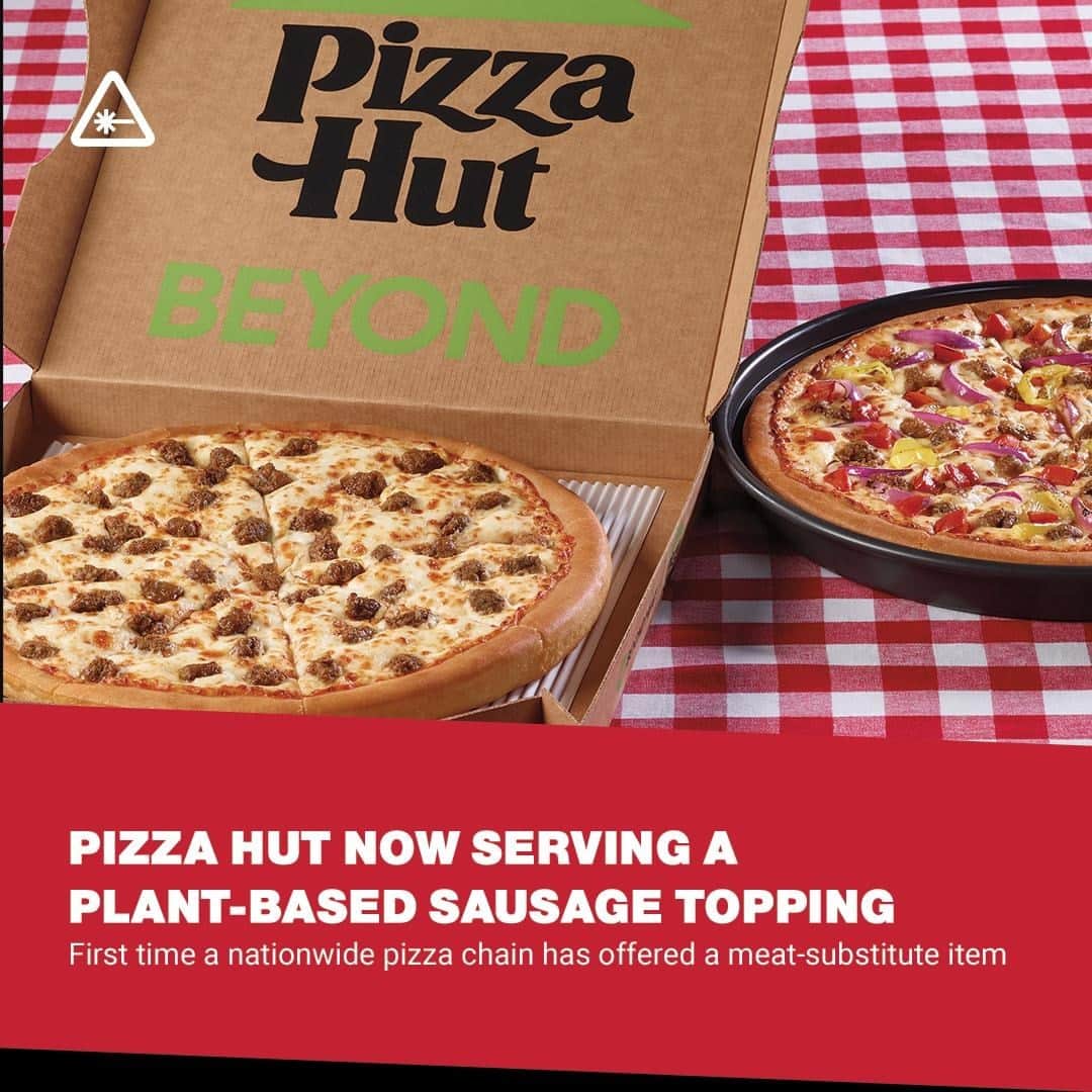 クリス・ハードウィックさんのインスタグラム写真 - (クリス・ハードウィックInstagram)「Pizza Hut has announced it has teamed up with Beyond Meat for a new plant-based meat option for its pies.⁠ link in bio」11月12日 3時02分 - nerdist