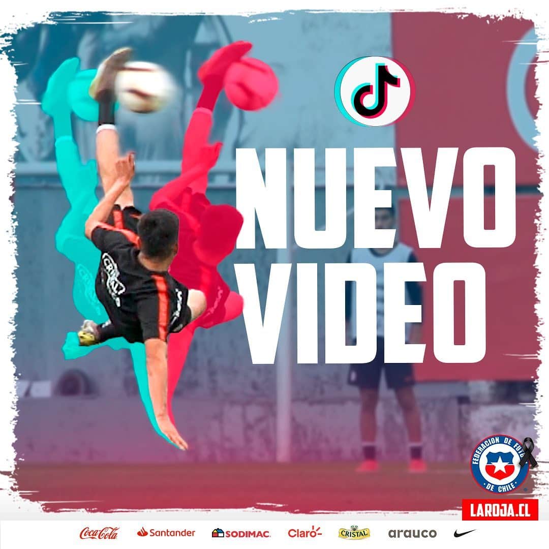 サッカーチリ代表チームさんのインスタグラム写真 - (サッカーチリ代表チームInstagram)「👨‍🎨🎨 ¡Una obra de arte! ⚽ Chilenita y golazo de @matisepulveda26 🇨🇱 #LaRojaSub23 🎥 Revisa el video en nuestras historias.📱  #tiktokviral #video #LaRoja #Chile #tiktokers #gol #match」11月12日 3時15分 - laroja