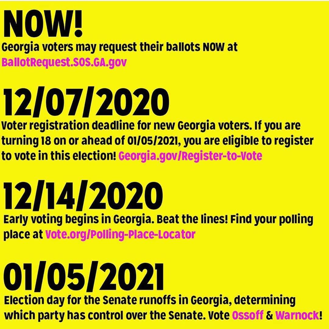 エイミー・シューマーさんのインスタグラム写真 - (エイミー・シューマーInstagram)「This is a good starting place to help in Georgia. @fairfightaction @newgeorgiaproject @blackvotersmtr」11月12日 3時35分 - amyschumer