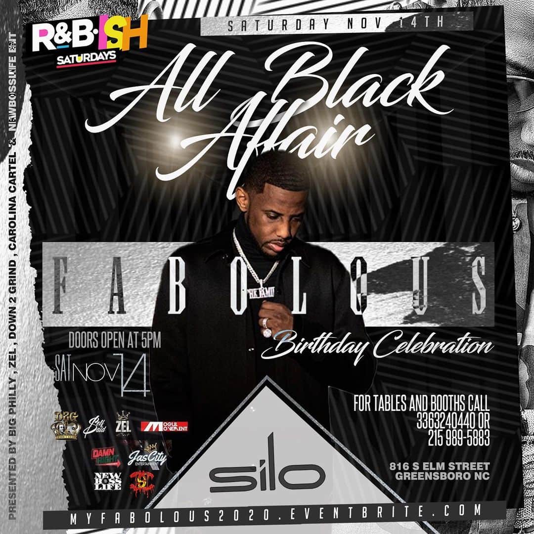 のインスタグラム：「Coming outside for my Bday... Starting this Saturday   S I L O   G R E E N S B O R O   S A T U R D A Y   @Siloevent  Powered By  @whyhesonice & @Zel_4L」