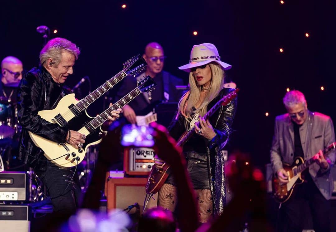 オリアンティさんのインスタグラム写真 - (オリアンティInstagram)「#tbw #veterans #guitarlegendsforheroes with my great friends and legends @donfeldermusic @billyfgibbons @kennyaronoff」11月12日 4時30分 - iamorianthi