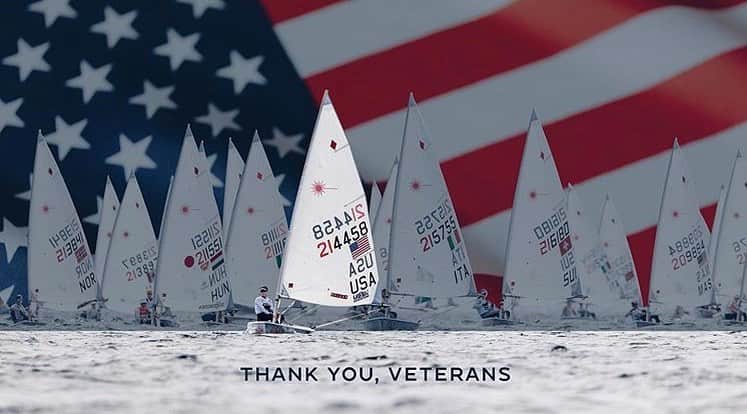 ペイジュ・レイリーのインスタグラム：「Thanks @ussailingteam for this Veterans Day post! #veteransday」