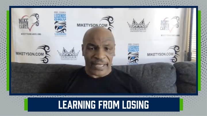 ラッセル・ウィルソンのインスタグラム：「“Do you give up when things don’t go your way? Or do you come back and regain what’s yours?” @Dangertalk with @MikeTyson out NOW! Presented by @DraftKings」
