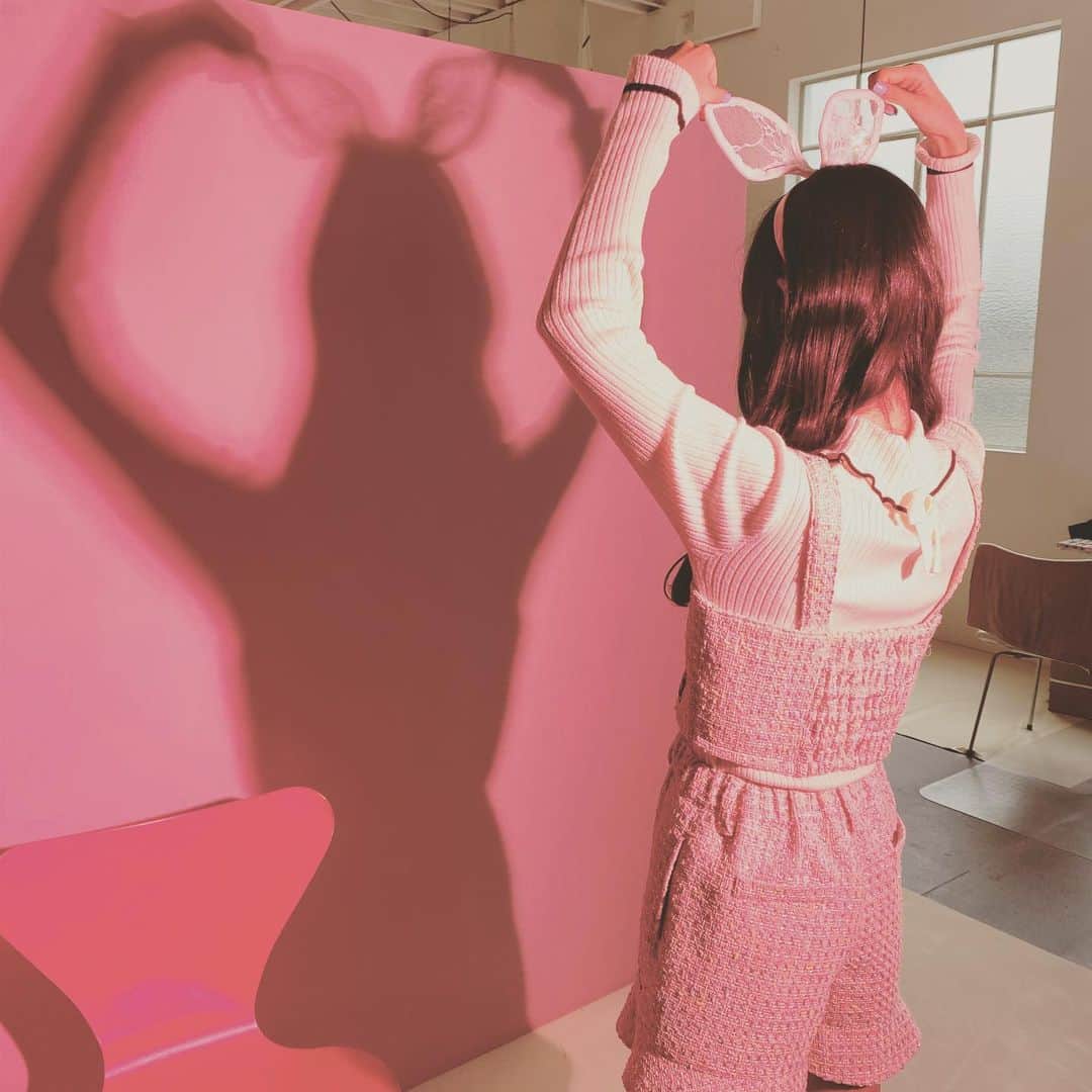 ニコ☆プチのインスタグラム：「🐰🐰🐰💕﻿ ﻿ みんなは動物になるなら、何になりたい？﻿ ﻿ #ニコプチ﻿ #近藤藍月」