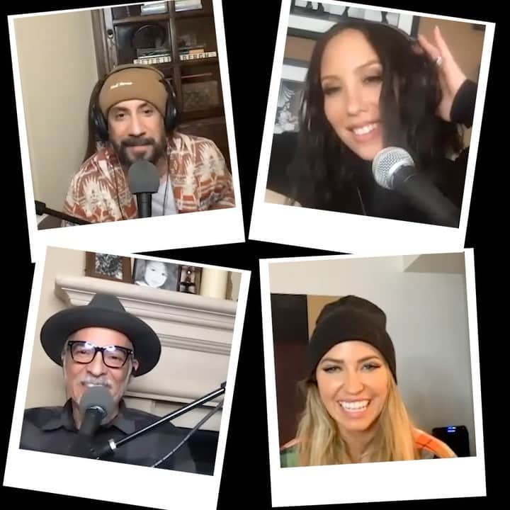 A.J.のインスタグラム：「Hey @kaitlynbristowe, will you accept this Backstreet duet?! We know Cheryl is the latest to join the #BSBArmy...I think we’ve found the next member!! Listen to this week’s episode of the Pretty Messed Up Podcast, link bio!」