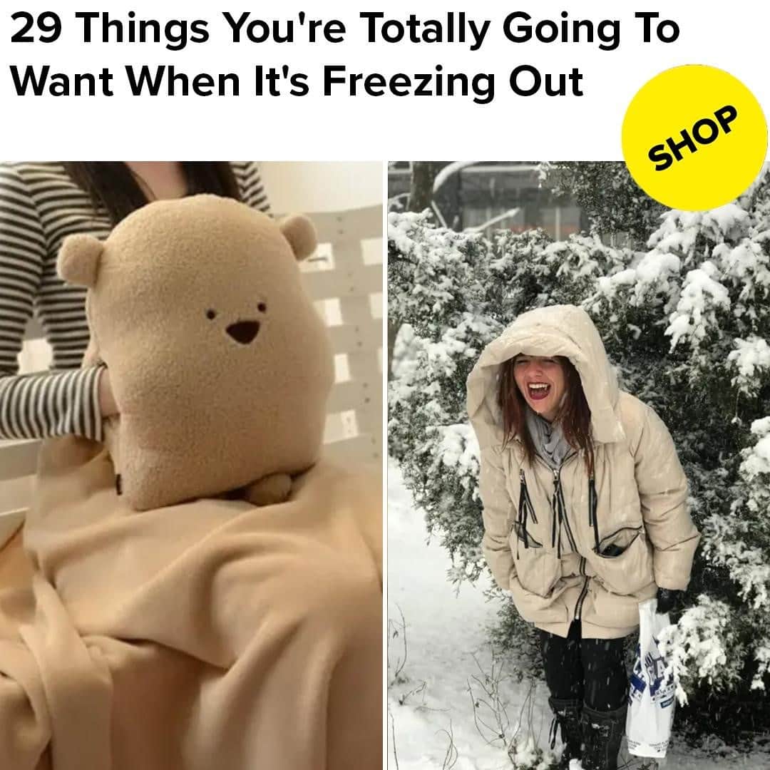 BuzzFeedさんのインスタグラム写真 - (BuzzFeedInstagram)「From @buzzfeedshopping: Better prepare for when sweater weather becomes sweater, scarf, hat, and coat weather. 🥶 Link in bio👆 • • • We hope you love the products we recommend! Just so you know, BuzzFeed may collect a share of sales or other compensation from the links on this page. Oh, and FYI — prices are accurate and items in stock as of time of publication.」11月12日 11時00分 - buzzfeed
