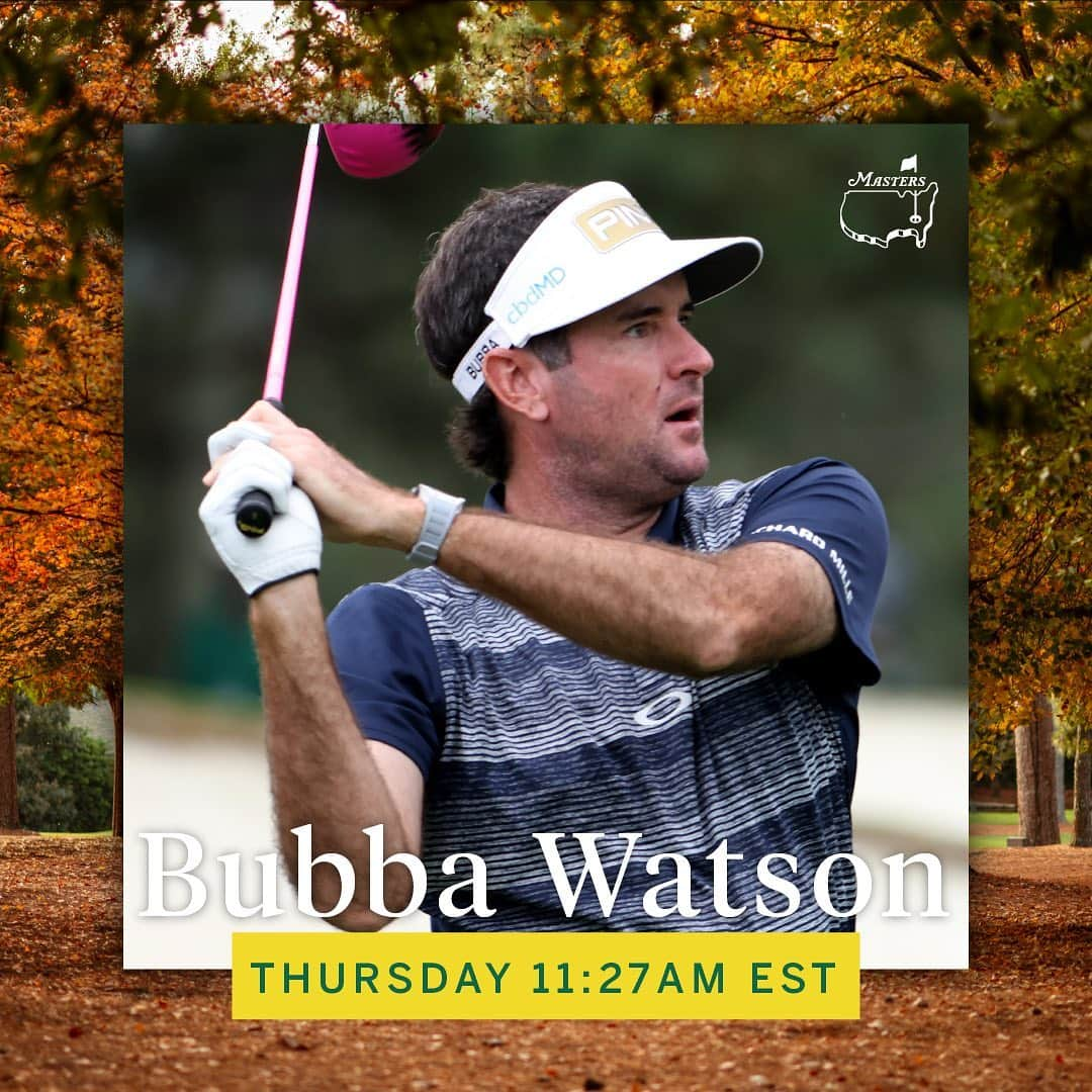 バッバ・ワトソンさんのインスタグラム写真 - (バッバ・ワトソンInstagram)「Ready. #Masters」11月12日 10時23分 - bubbawatson