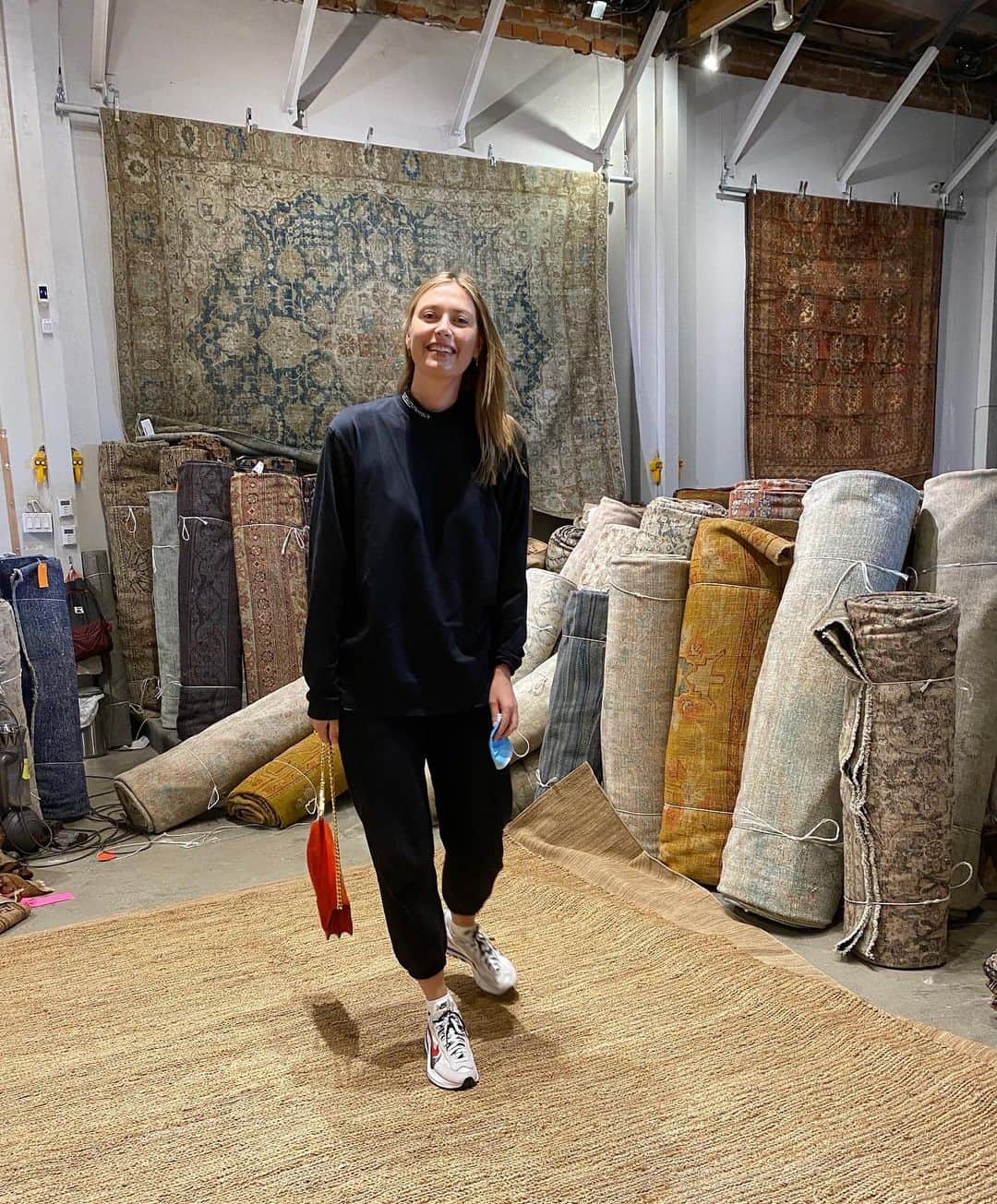 マリア・シャラポワのインスタグラム：「Happy place 🧵🧶」