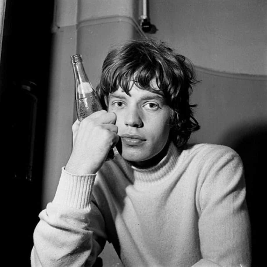 のインスタグラム：「mick jagger 👅」