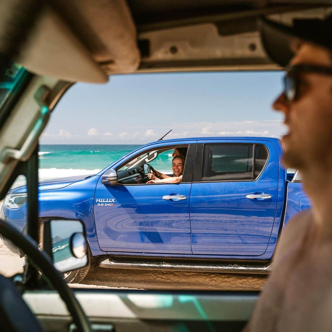 Toyota Australiaのインスタグラム：「Your passport to adventure... Our recent study found that 8 in 10 Aussies are turning to thrill seeking local adventures for their next getaway. Where will your HiLux take you? #ToyotaHiLux」