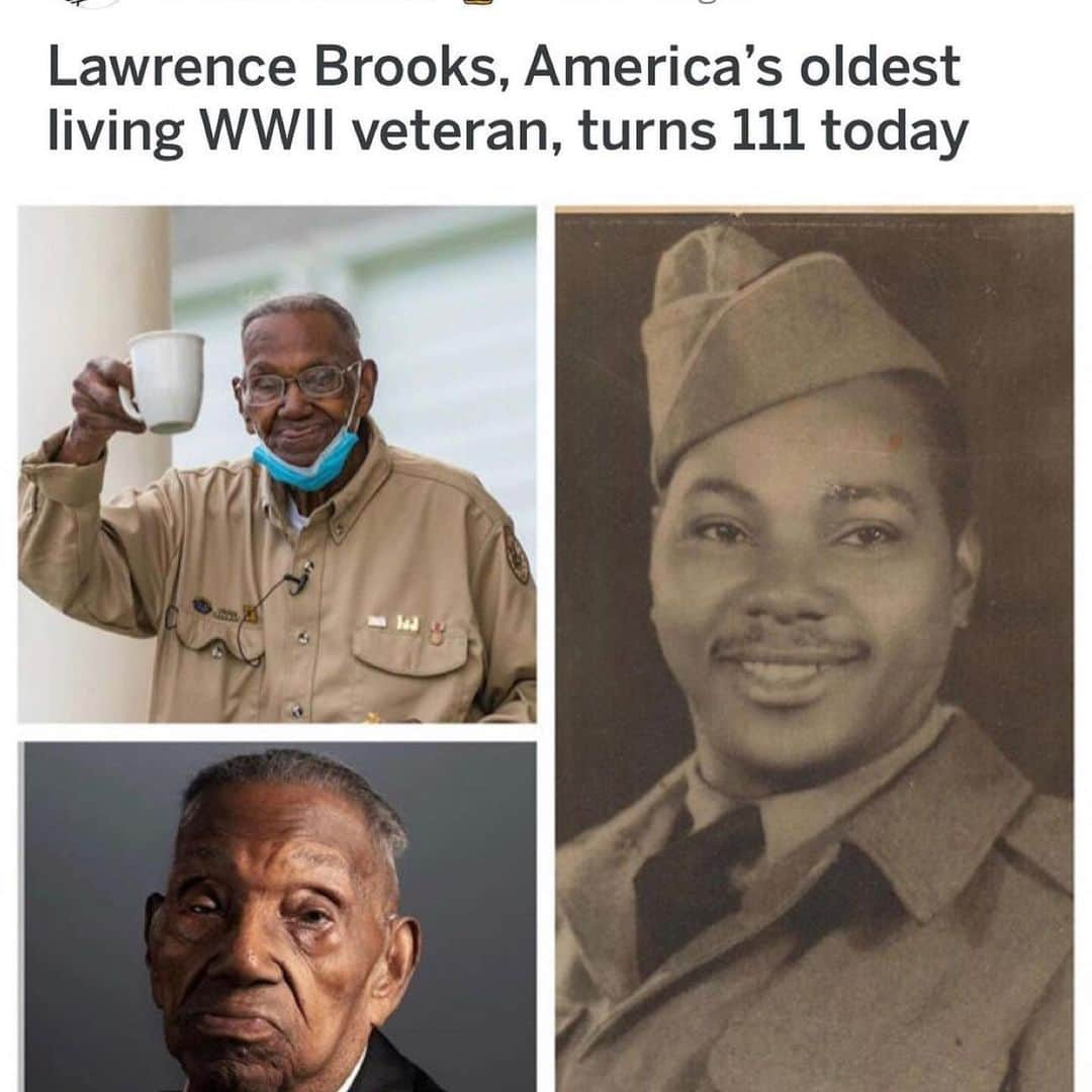 ナオミ・キャンベルさんのインスタグラム写真 - (ナオミ・キャンベルInstagram)「🙌🏾🙌🏾🙌🏾 #RP @upworthy Deepest gratitude to Lawrence Brooks and all of  you veterans for serving your  country. We honor you, sir. Happy Veteran’s Day. 🇺🇸」11月12日 11時31分 - naomi